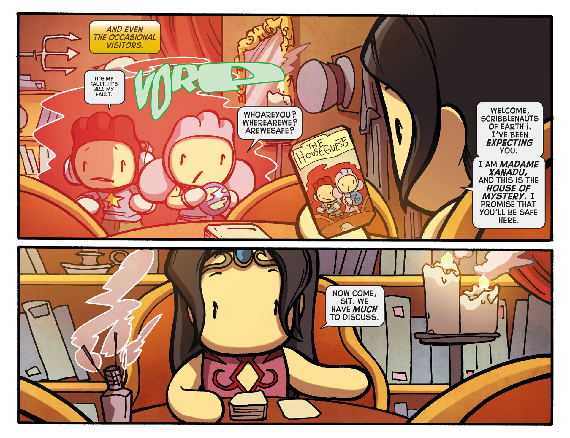 Read online Scribblenauts Unmasked: A Crisis of Imagination comic -  Issue #15 - 6
