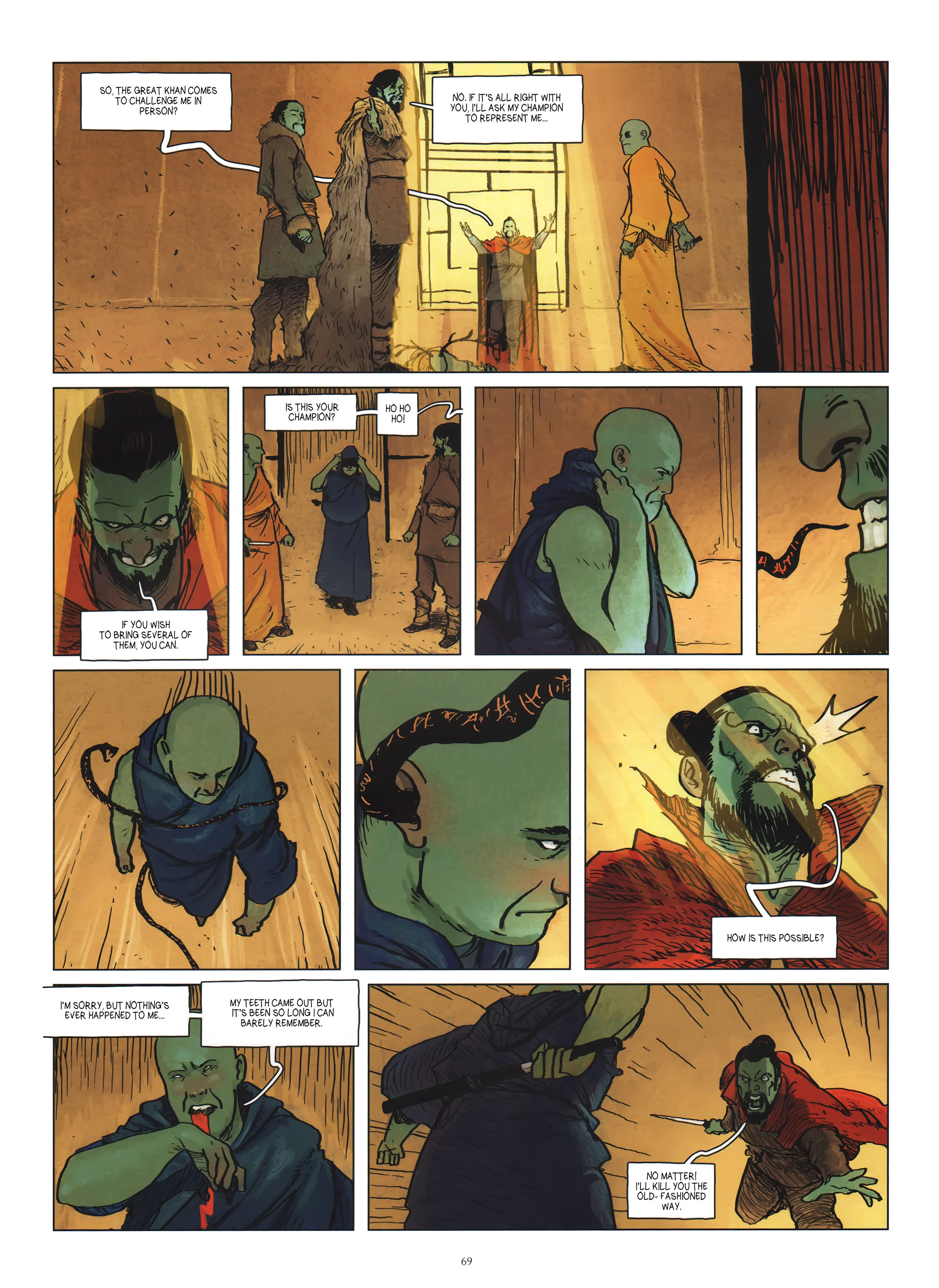 Read online Temujin comic -  Issue #2 - 71