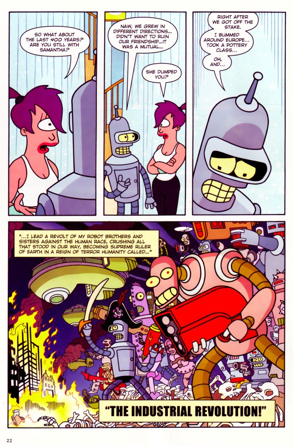 Read online Futurama Comics comic -  Issue #19a - 23
