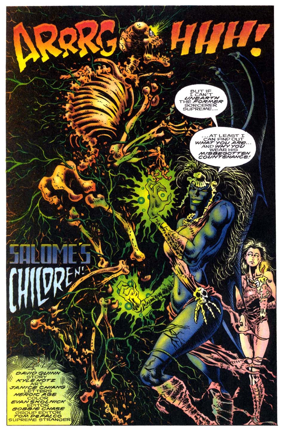 Read online Doctor Strange: Sorcerer Supreme comic -  Issue # _Annual 4 - 6