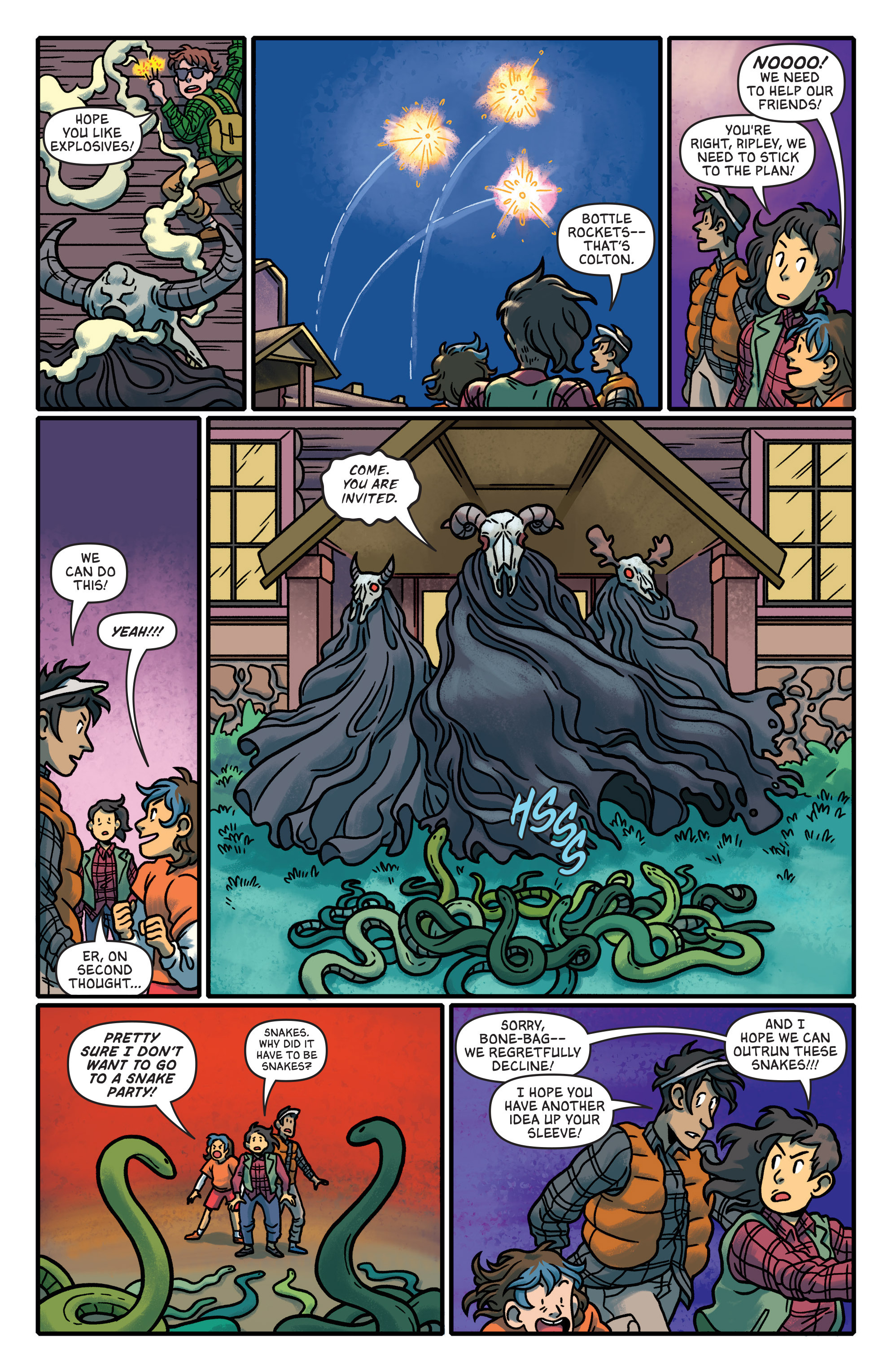 Read online Lumberjanes/Gotham Academy comic -  Issue #3 - 10