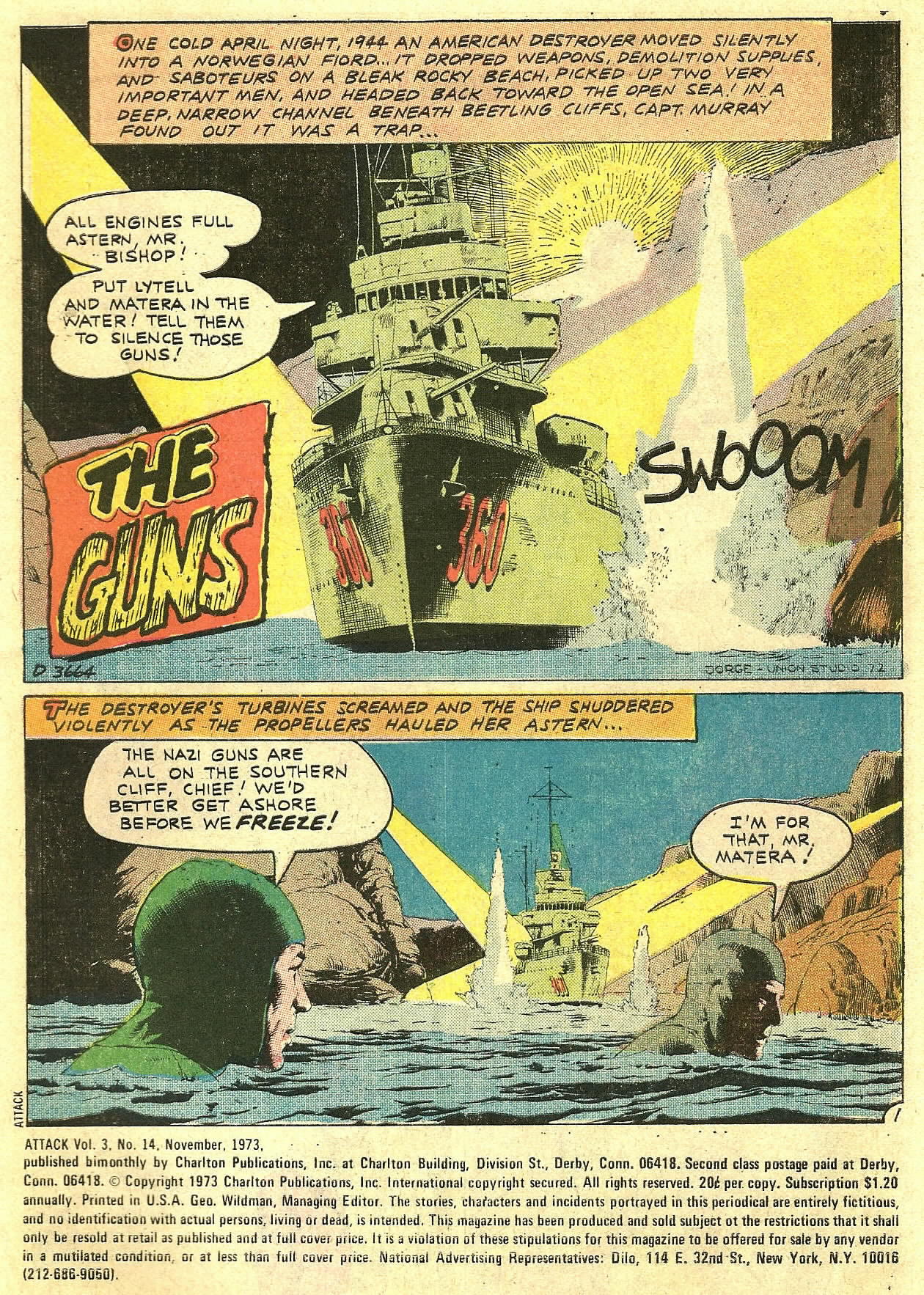 Read online Attack (1971) comic -  Issue #14 - 3