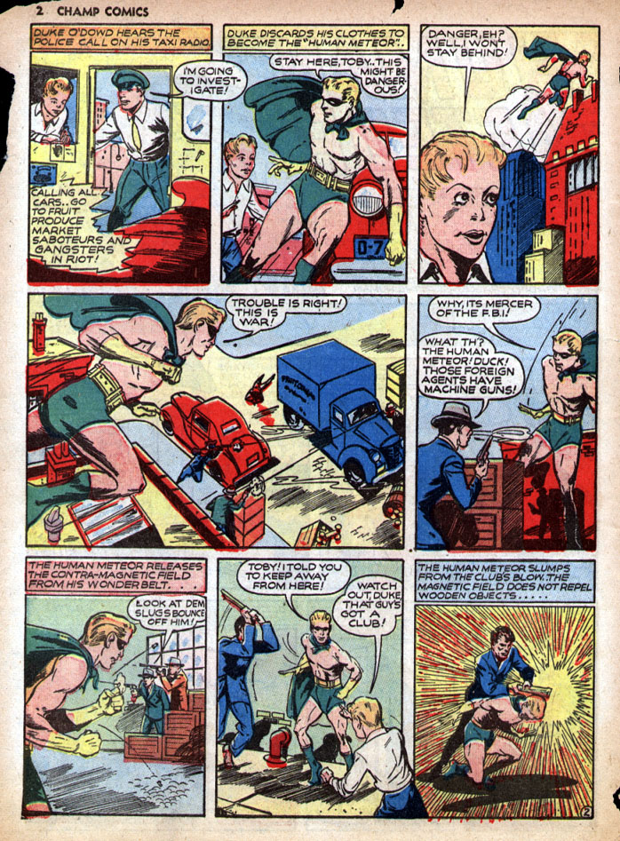 Read online Champ Comics comic -  Issue #13 - 4