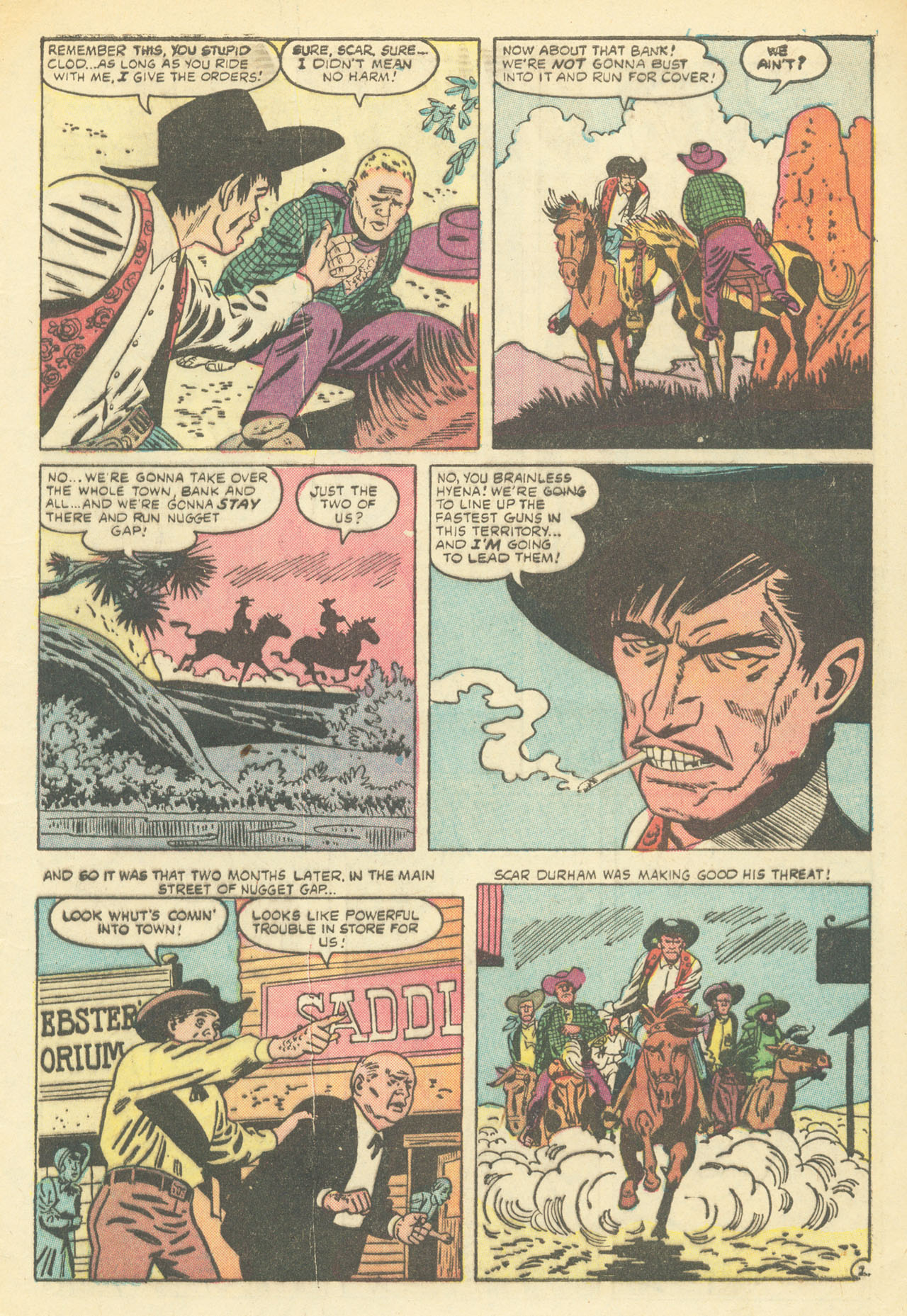 Read online Western Outlaws (1954) comic -  Issue #12 - 9