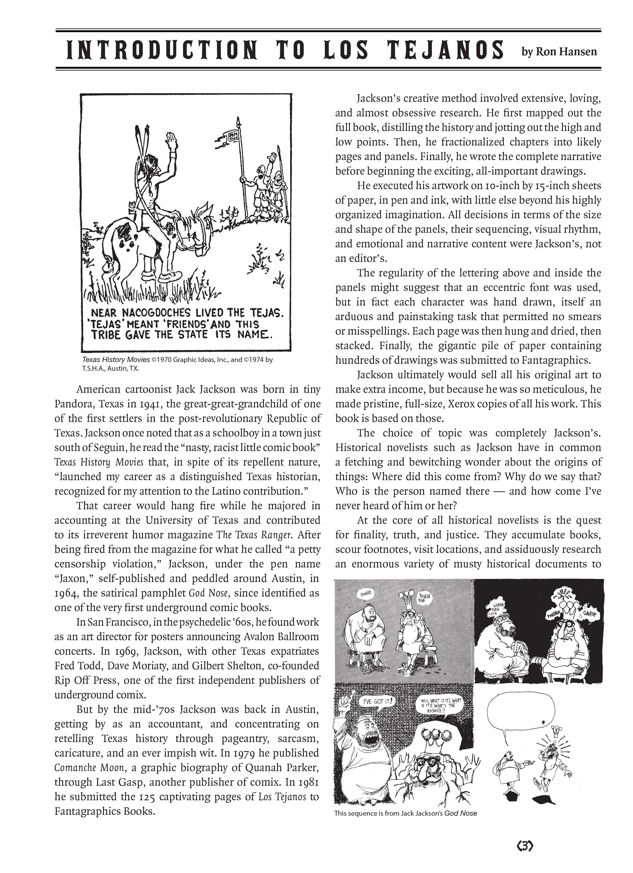 Read online Jack Jackson's American History: Los Tejanos and Lost Cause comic -  Issue # TPB (Part 1) - 7