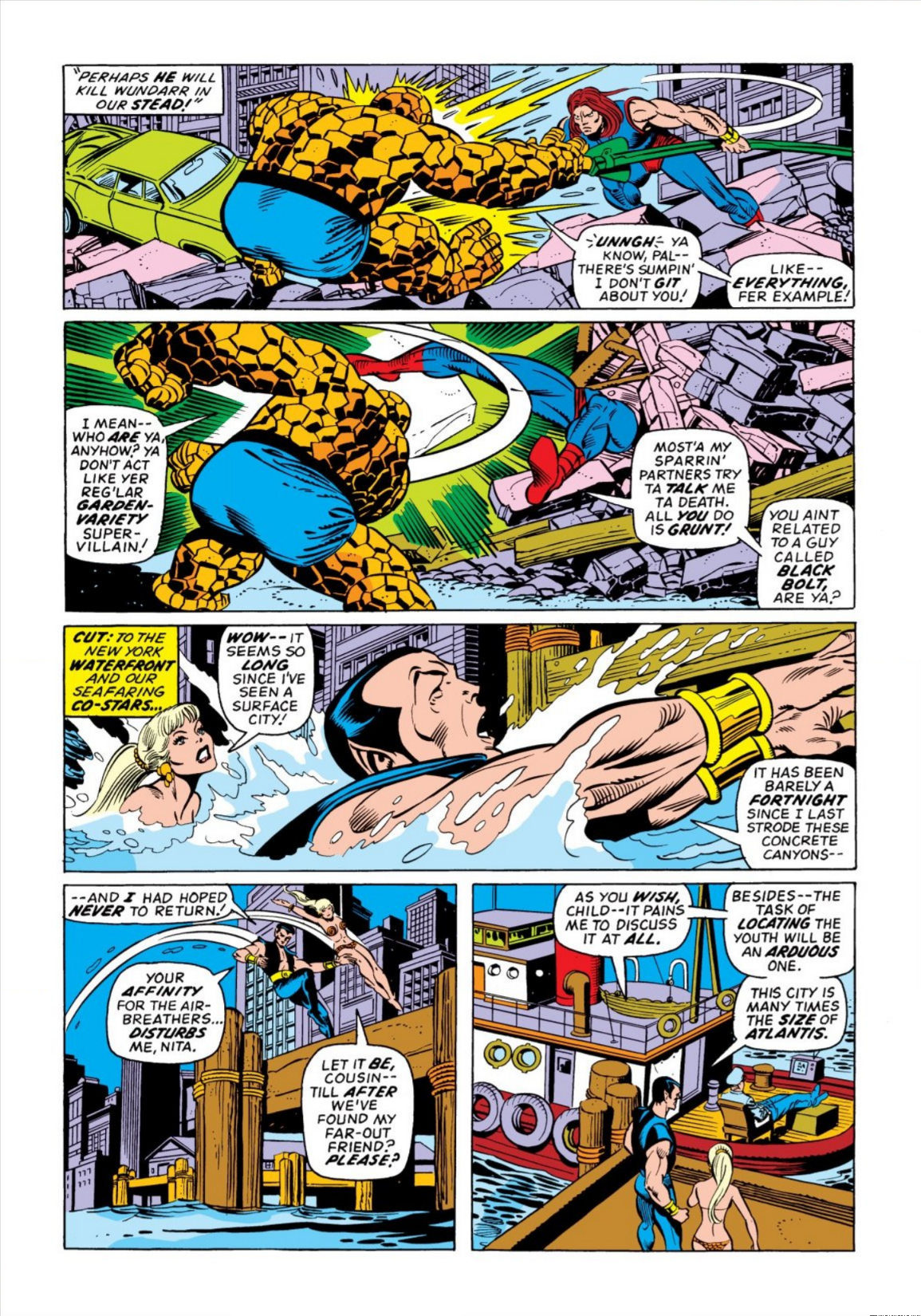 Read online Marvel Masterworks: Marvel Two-In-One comic -  Issue # TPB 1 (Part 1) - 78