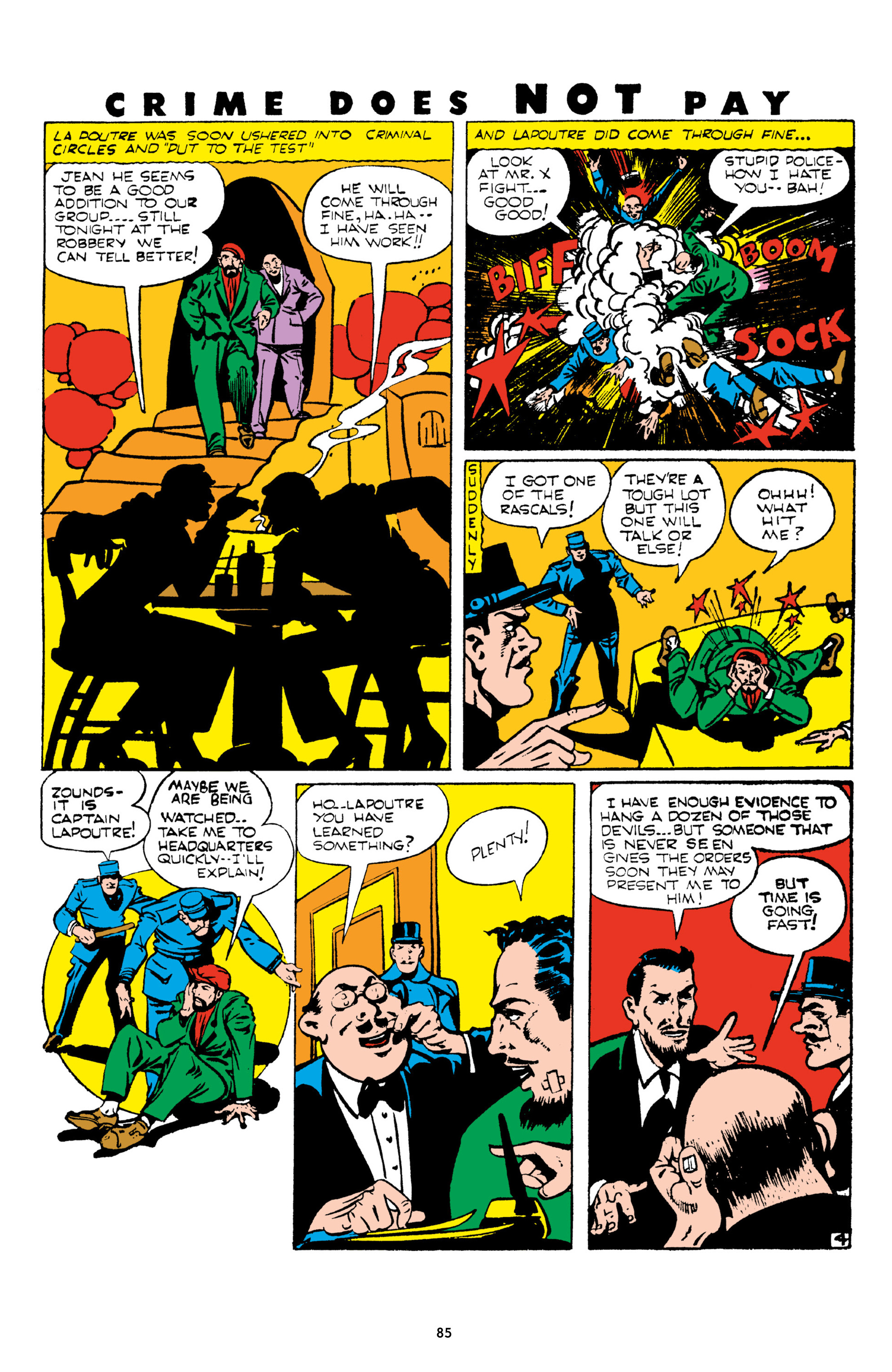 Read online Crime Does Not Pay Archives comic -  Issue # TPB 5 (Part 1) - 85