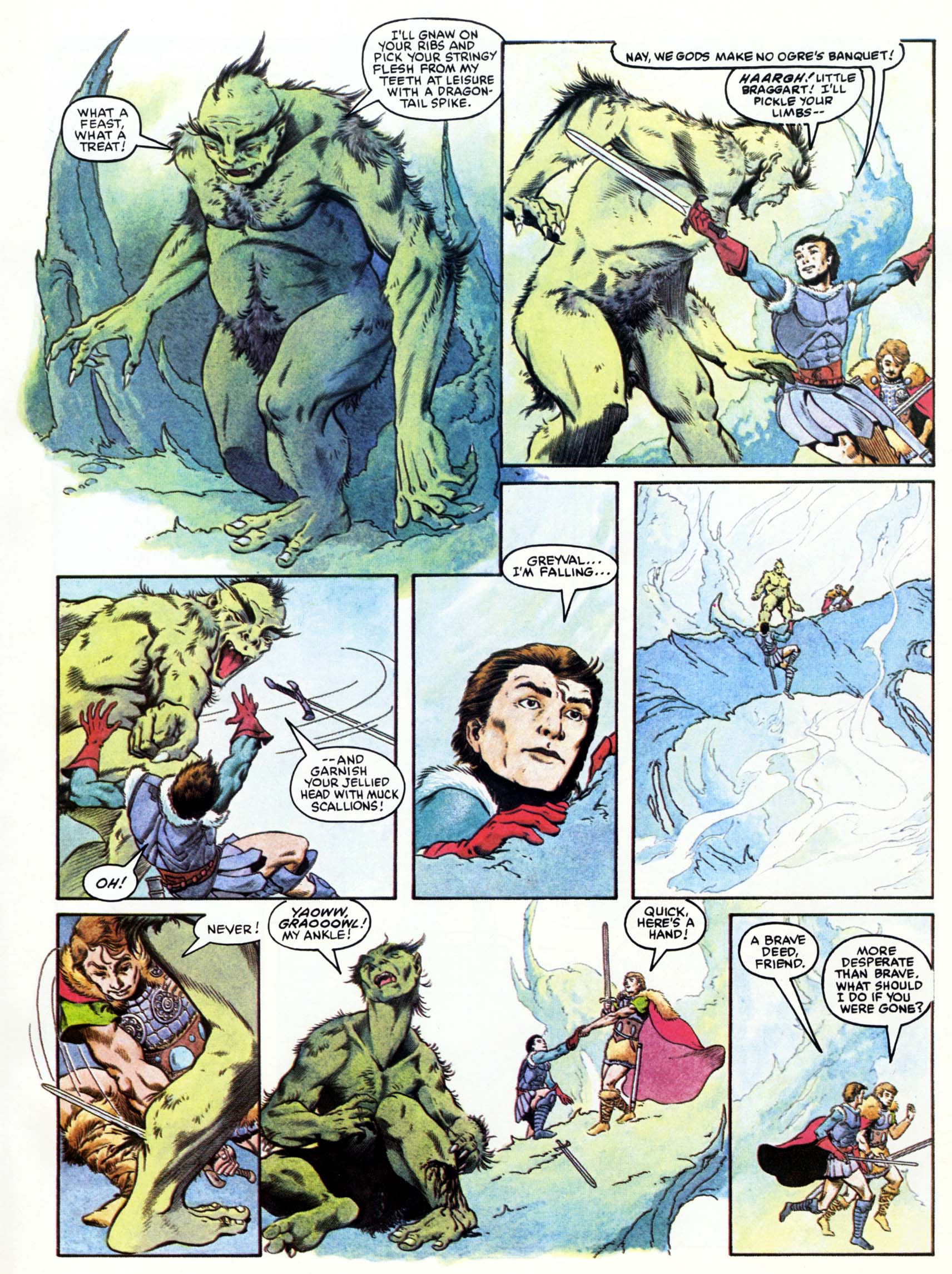 Read online Marvel Graphic Novel comic -  Issue #15 - The Raven Banner - 27