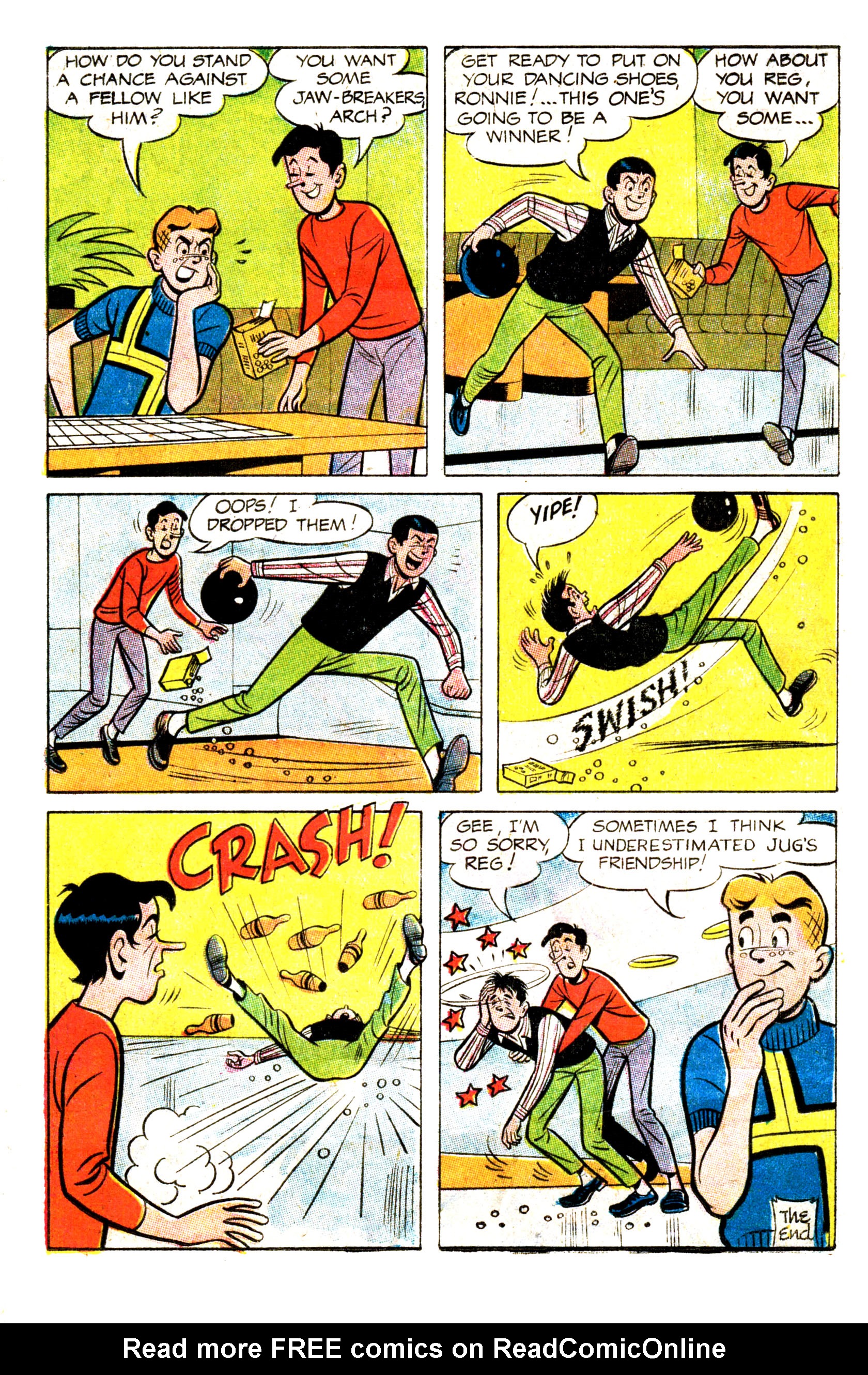 Read online Reggie and Me (1966) comic -  Issue #24 - 18