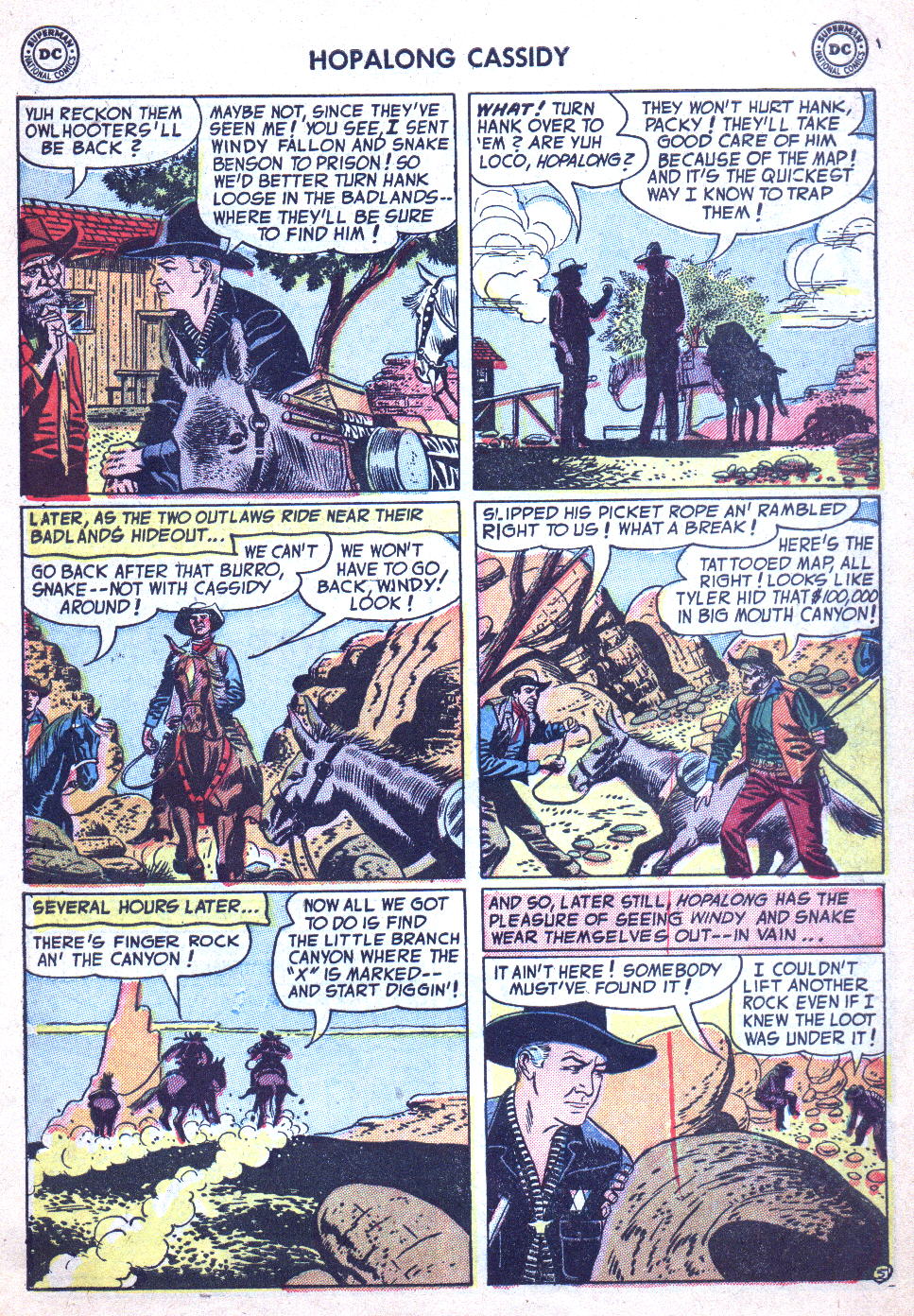 Read online Hopalong Cassidy comic -  Issue #86 - 7