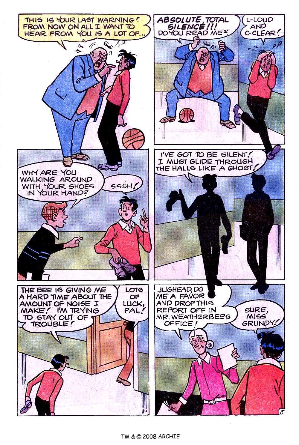 Read online Jughead (1965) comic -  Issue #288 - 7