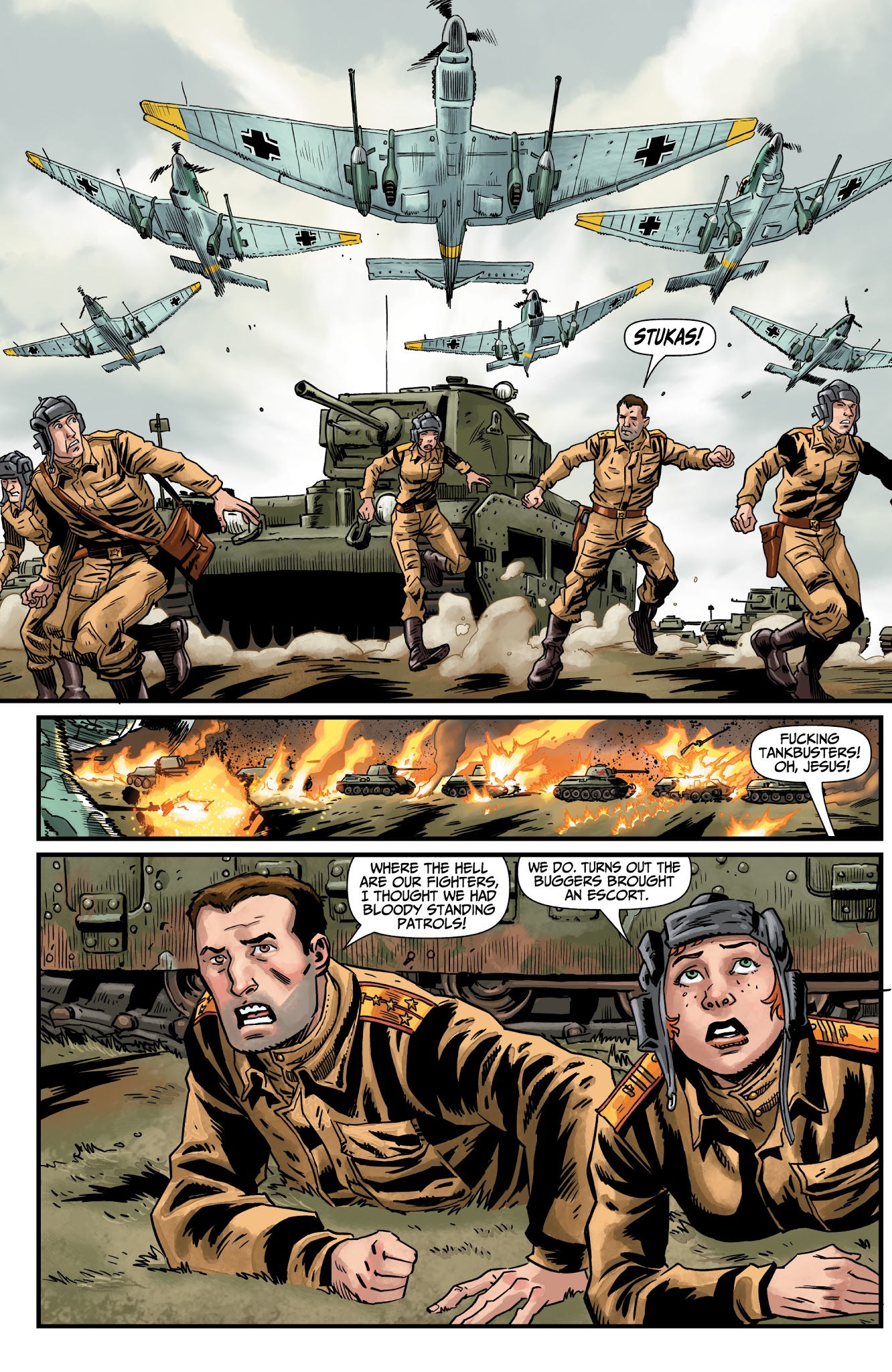 Read online World of Tanks II: Citadel comic -  Issue #1 - 14