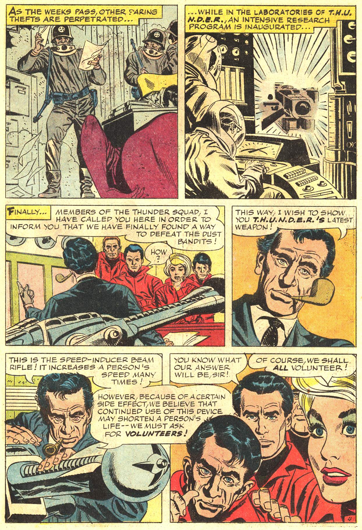 Read online T.H.U.N.D.E.R. Agents (1965) comic -  Issue #4 - 36