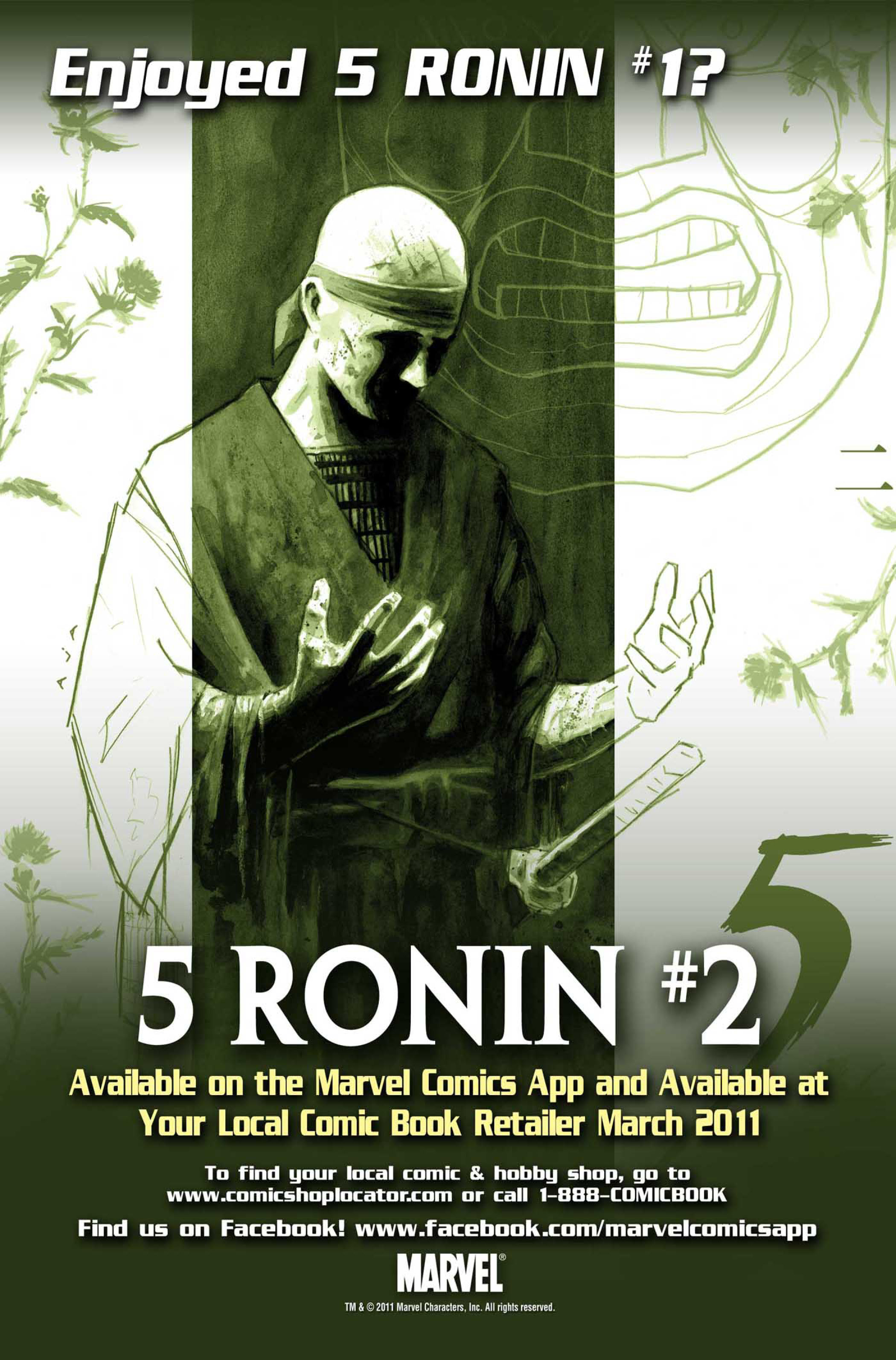 Read online 5 Ronin (2011) comic -  Issue #1 - 27