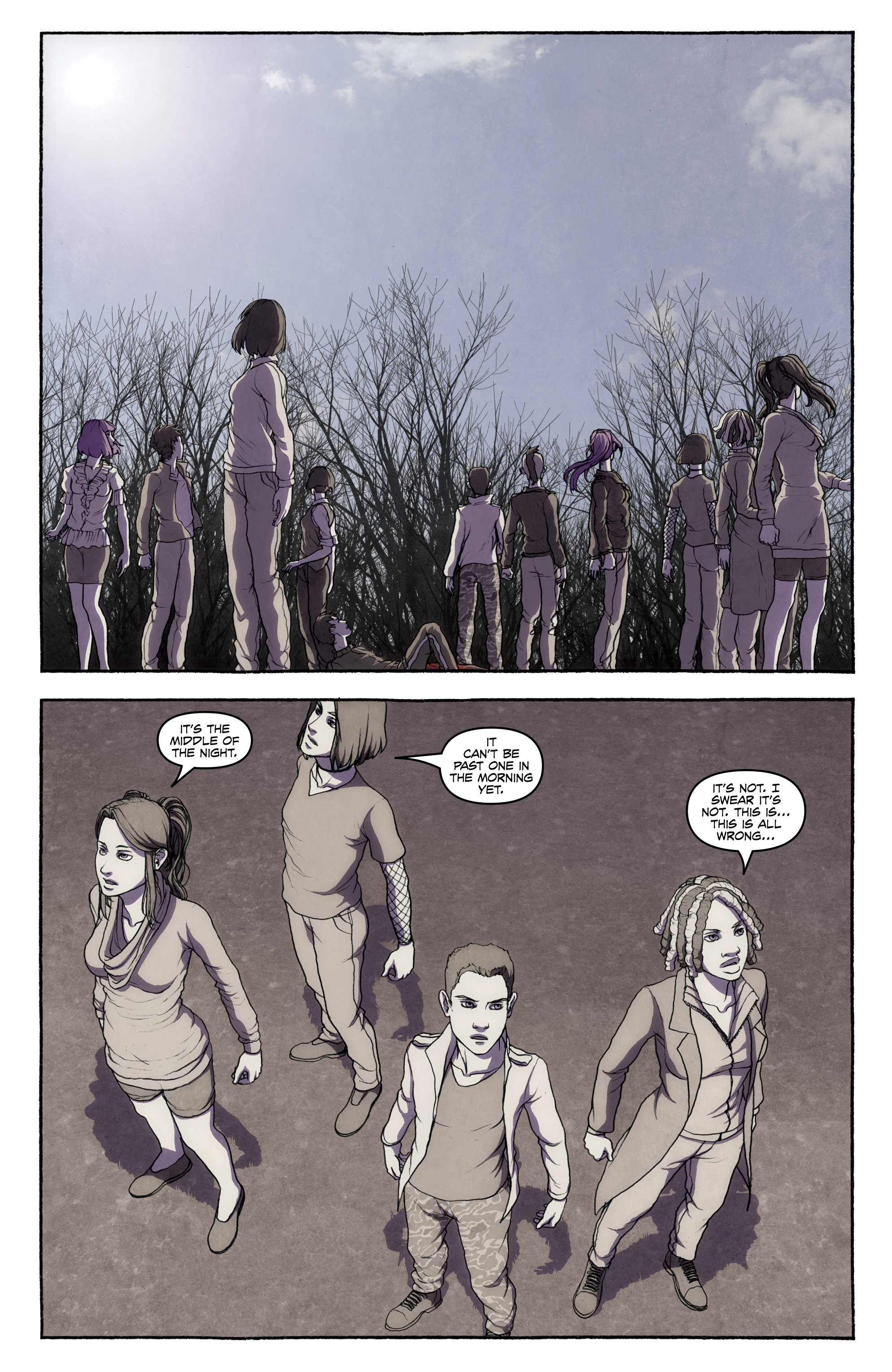 Read online FreakAngels comic -  Issue #4 - 55