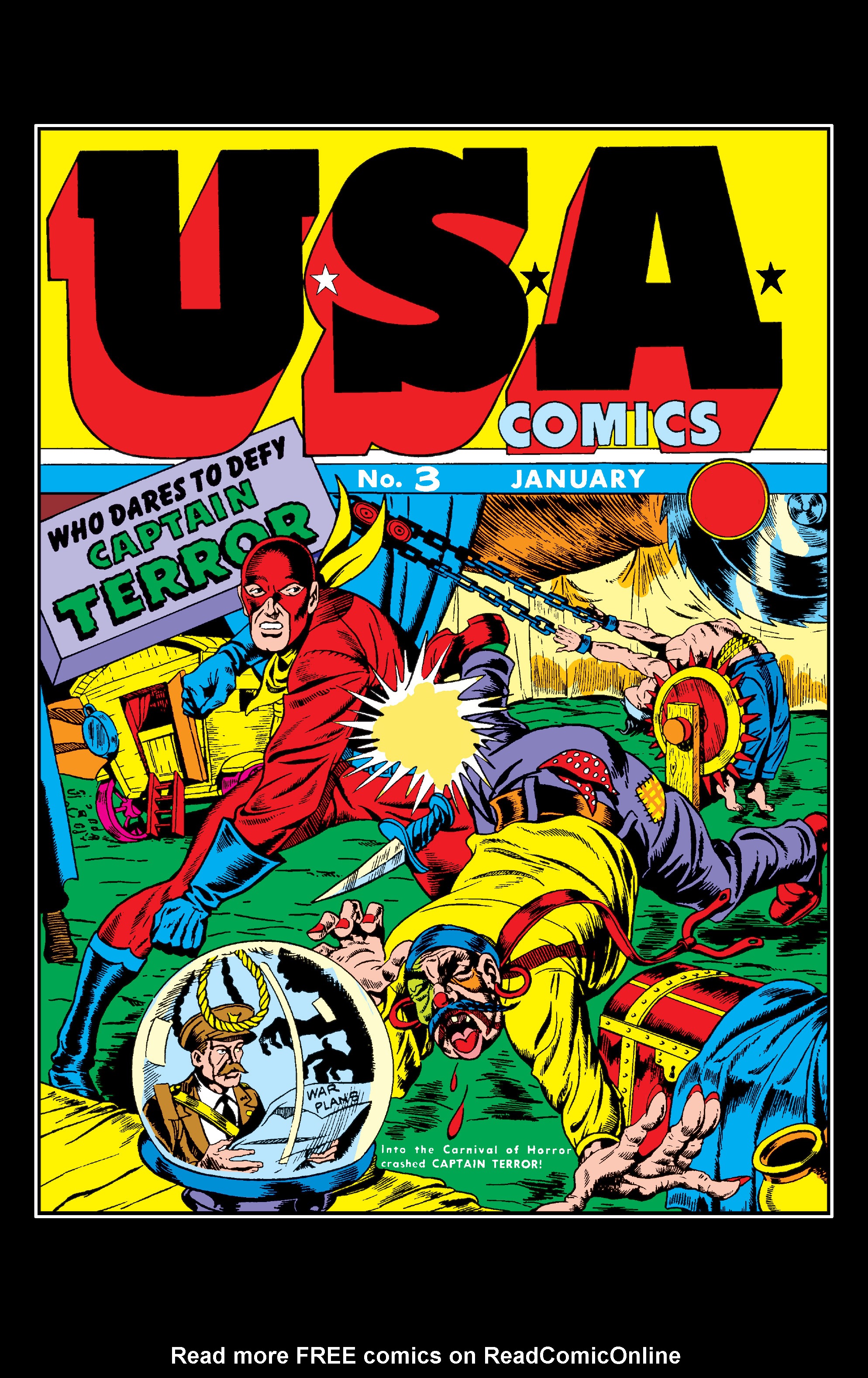 Read online USA Comics comic -  Issue #3 - 1