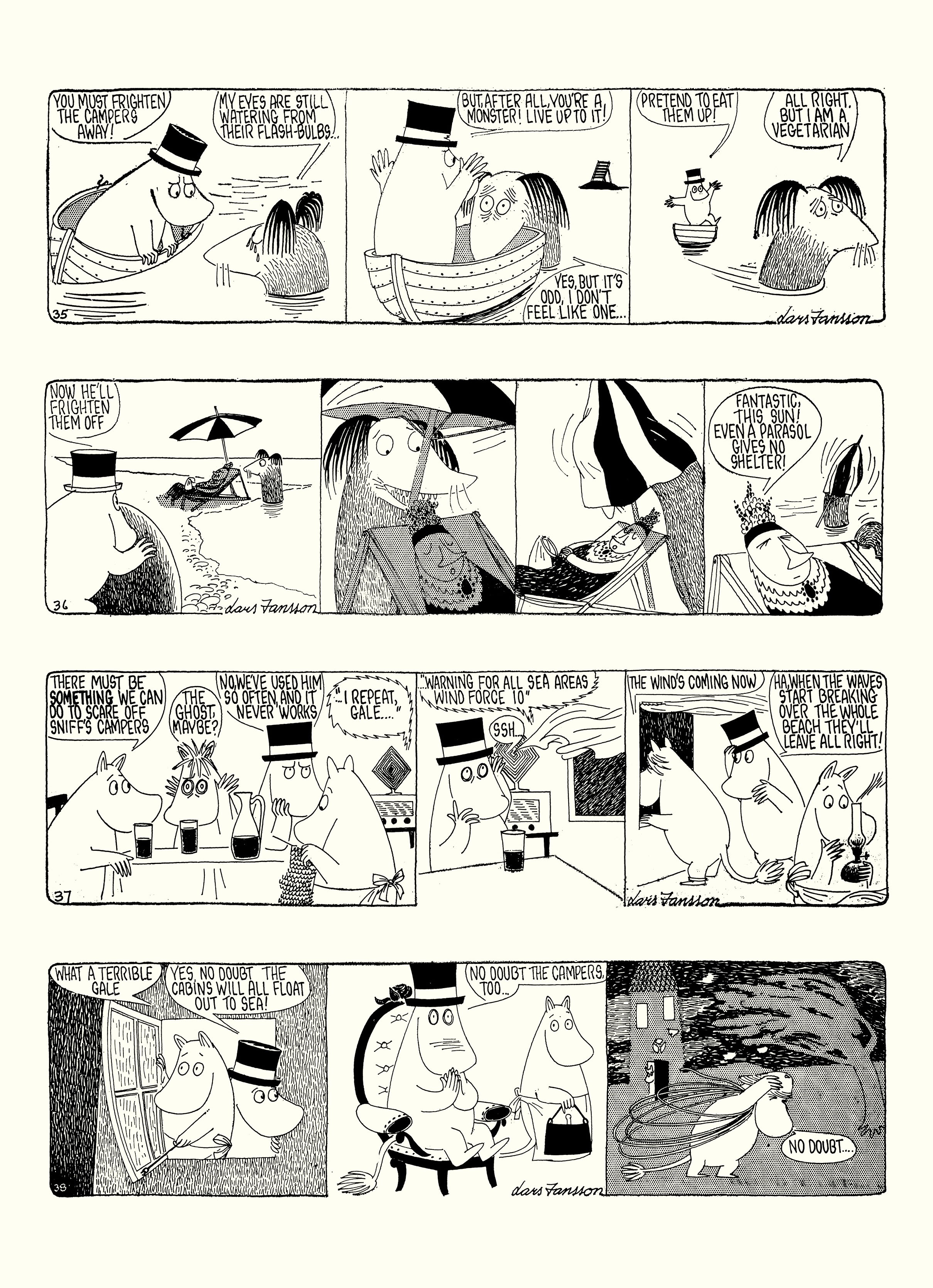 Read online Moomin: The Complete Lars Jansson Comic Strip comic -  Issue # TPB 8 - 60