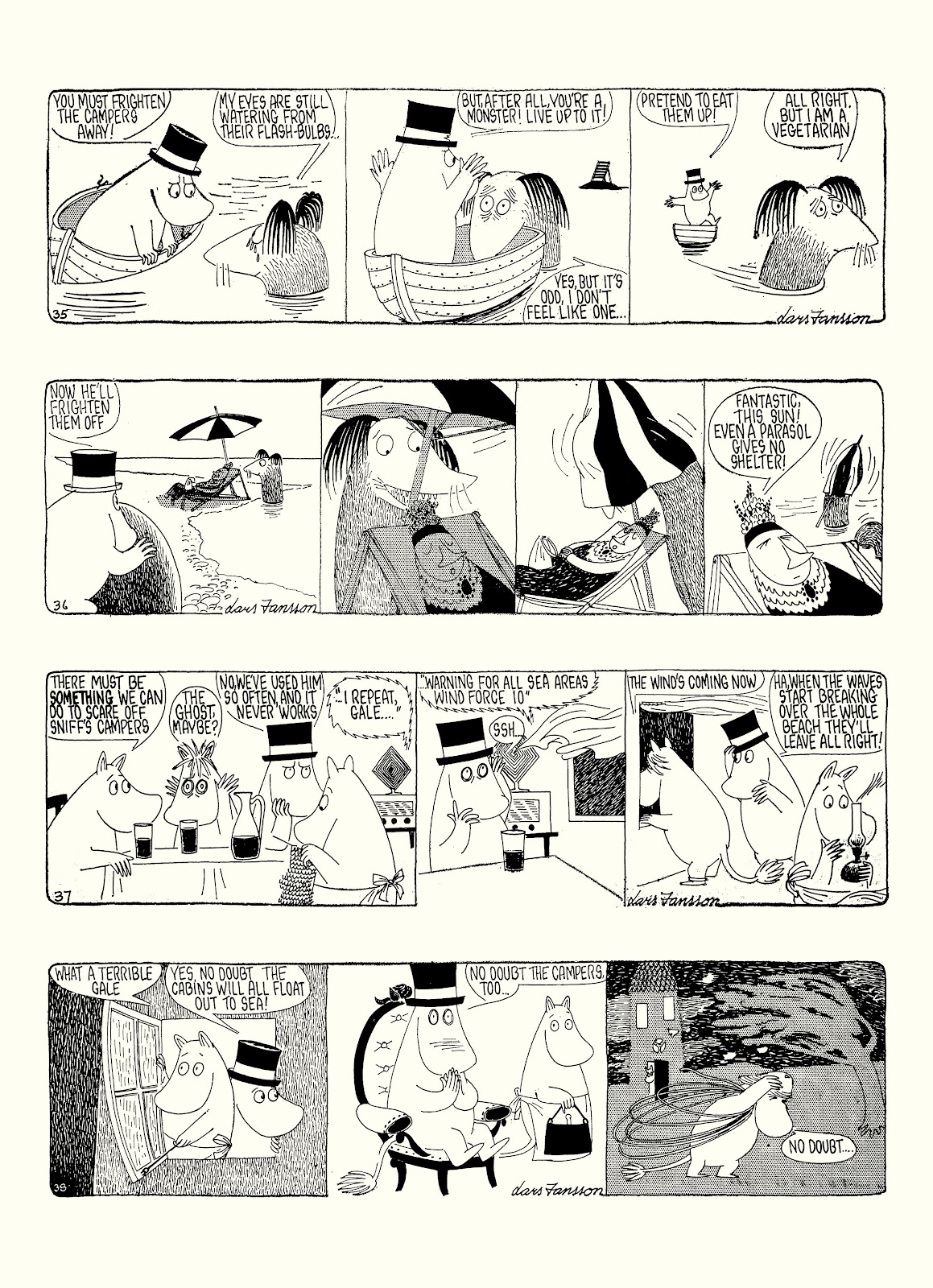 Moomin: The Complete Lars Jansson Comic Strip issue TPB 8 - Page 60