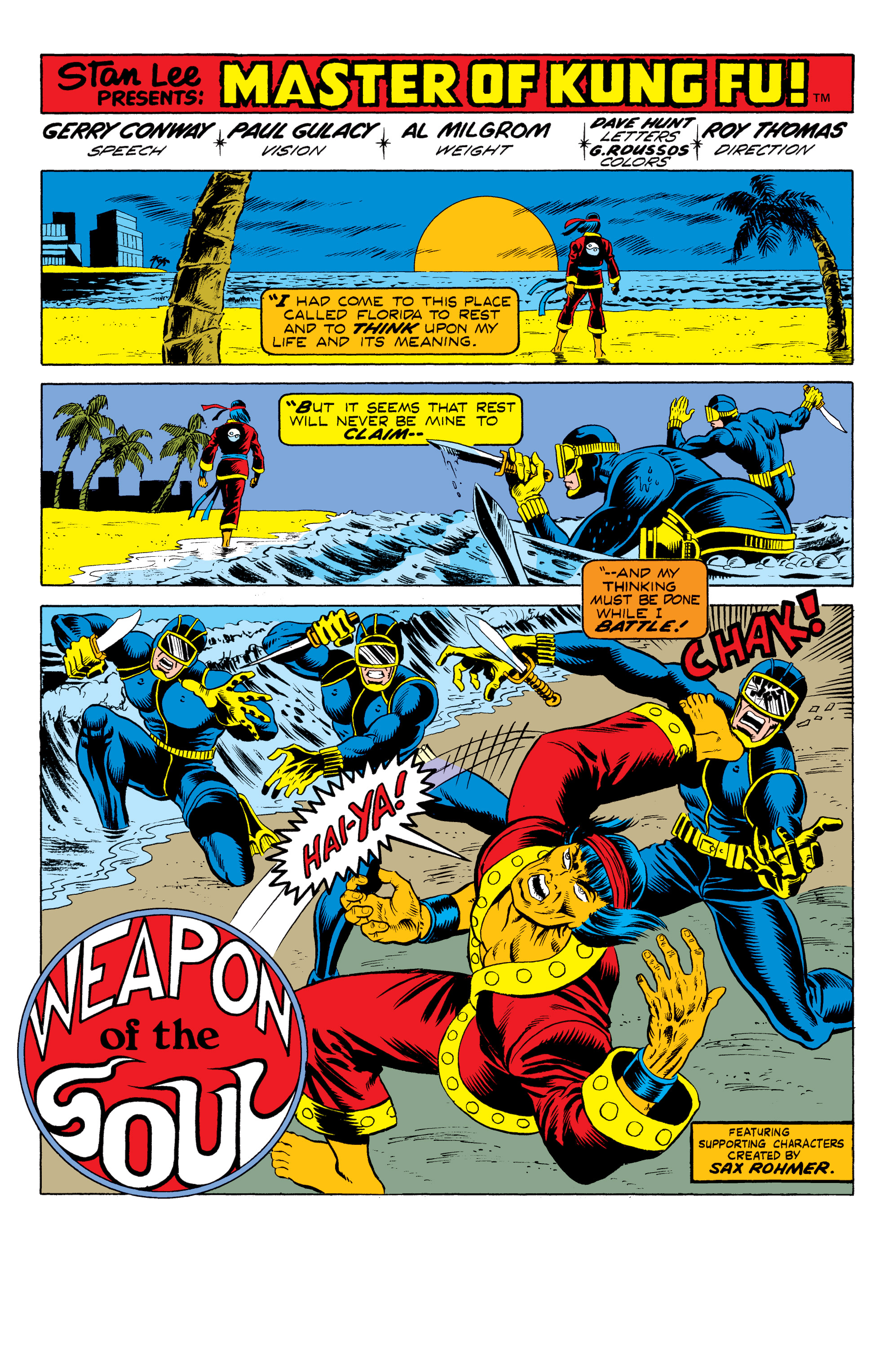 Read online Master of Kung Fu Epic Collection: Weapon of the Soul comic -  Issue # TPB (Part 2) - 3