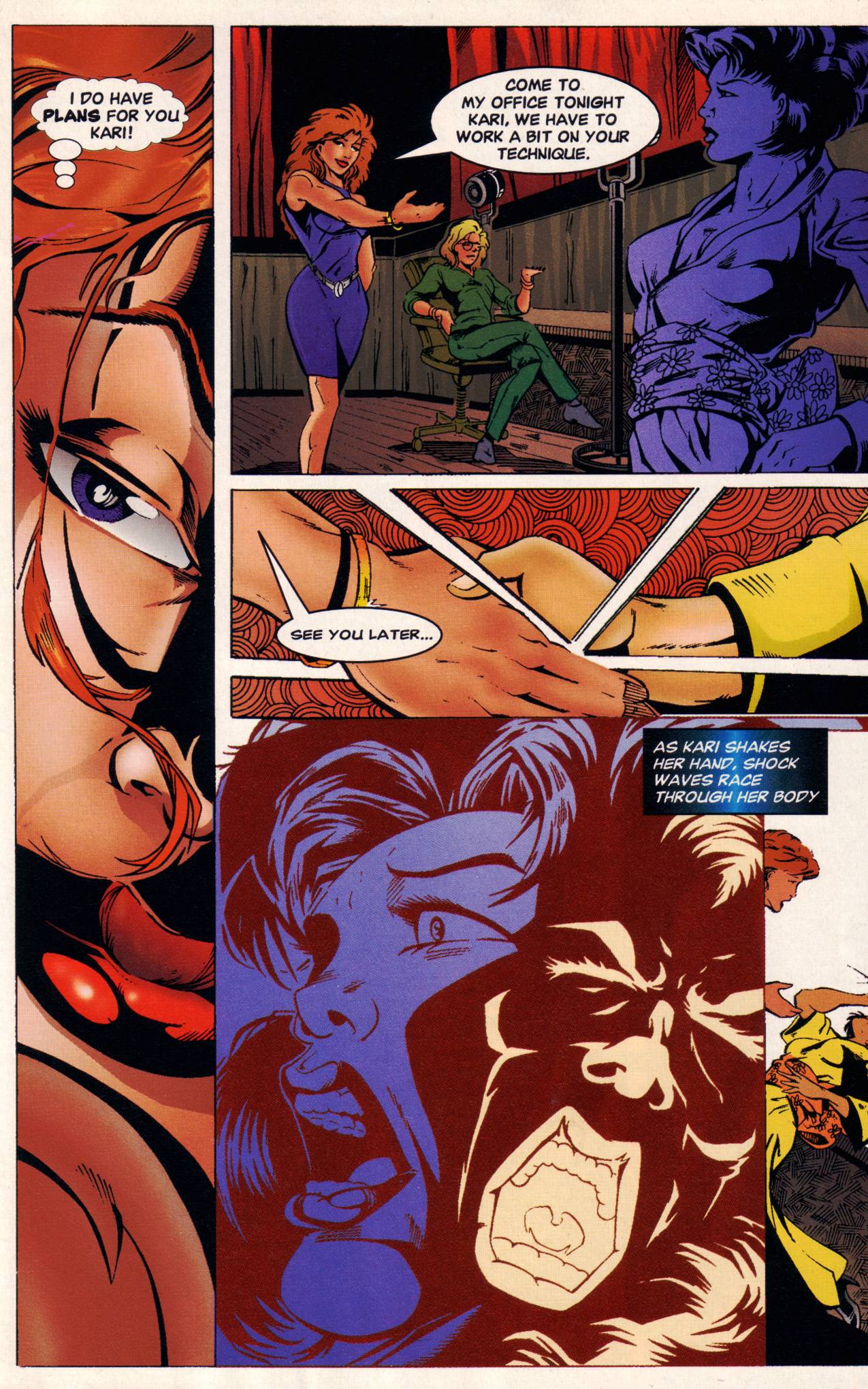 Read online Bad Girls of Blackout Annual comic -  Issue # Full - 17