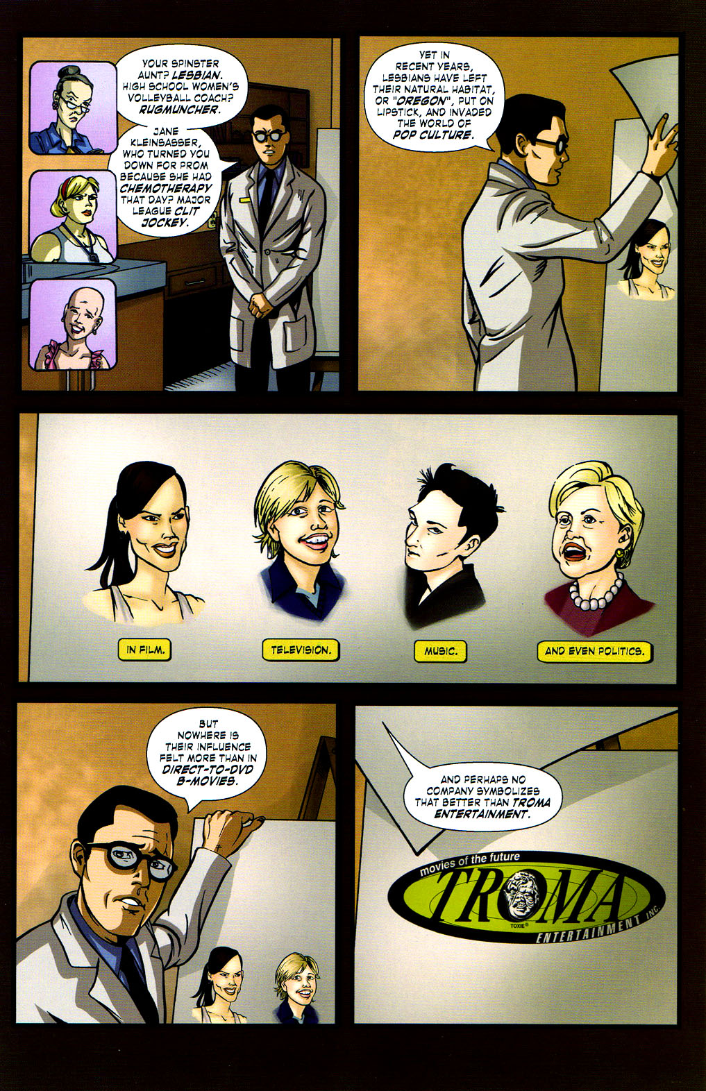 Read online Lloyd Kaufman Presents: The Toxic Avenger and Other Tromatic Tales comic -  Issue # TPB (Part 2) - 42