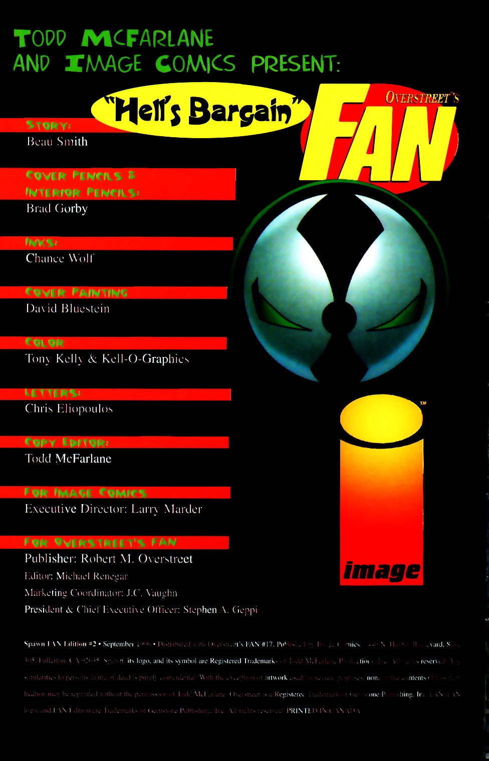 Read online Spawn Fan Edition comic -  Issue #2 - 2