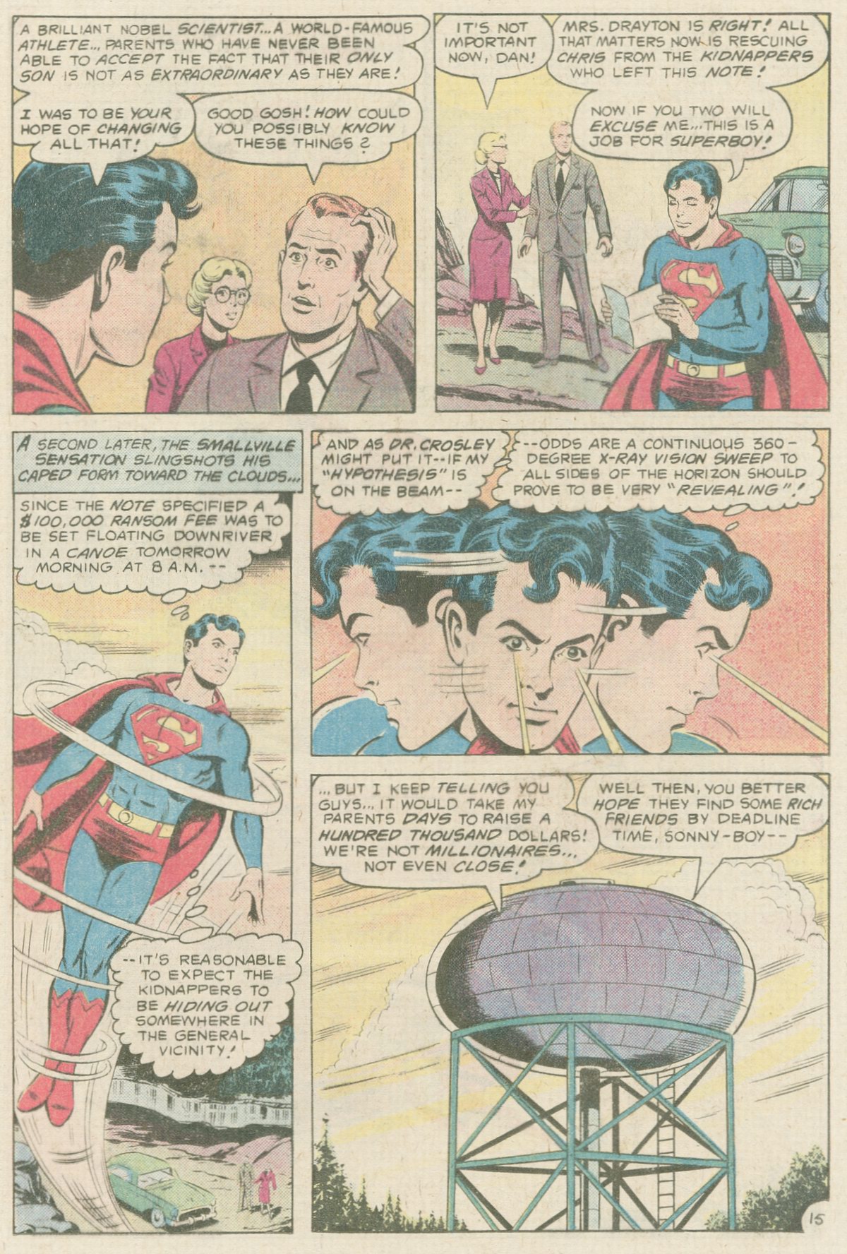 The New Adventures of Superboy 16 Page 15