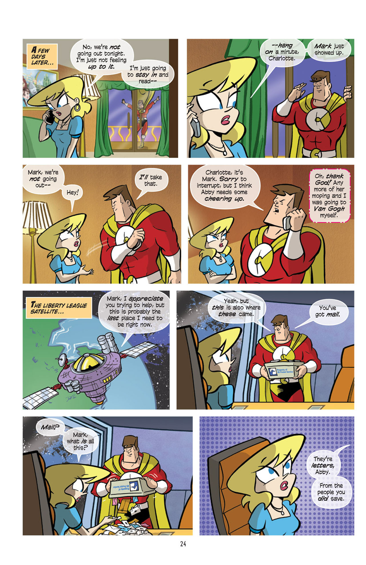 Read online Love and Capes comic -  Issue #10 - 26