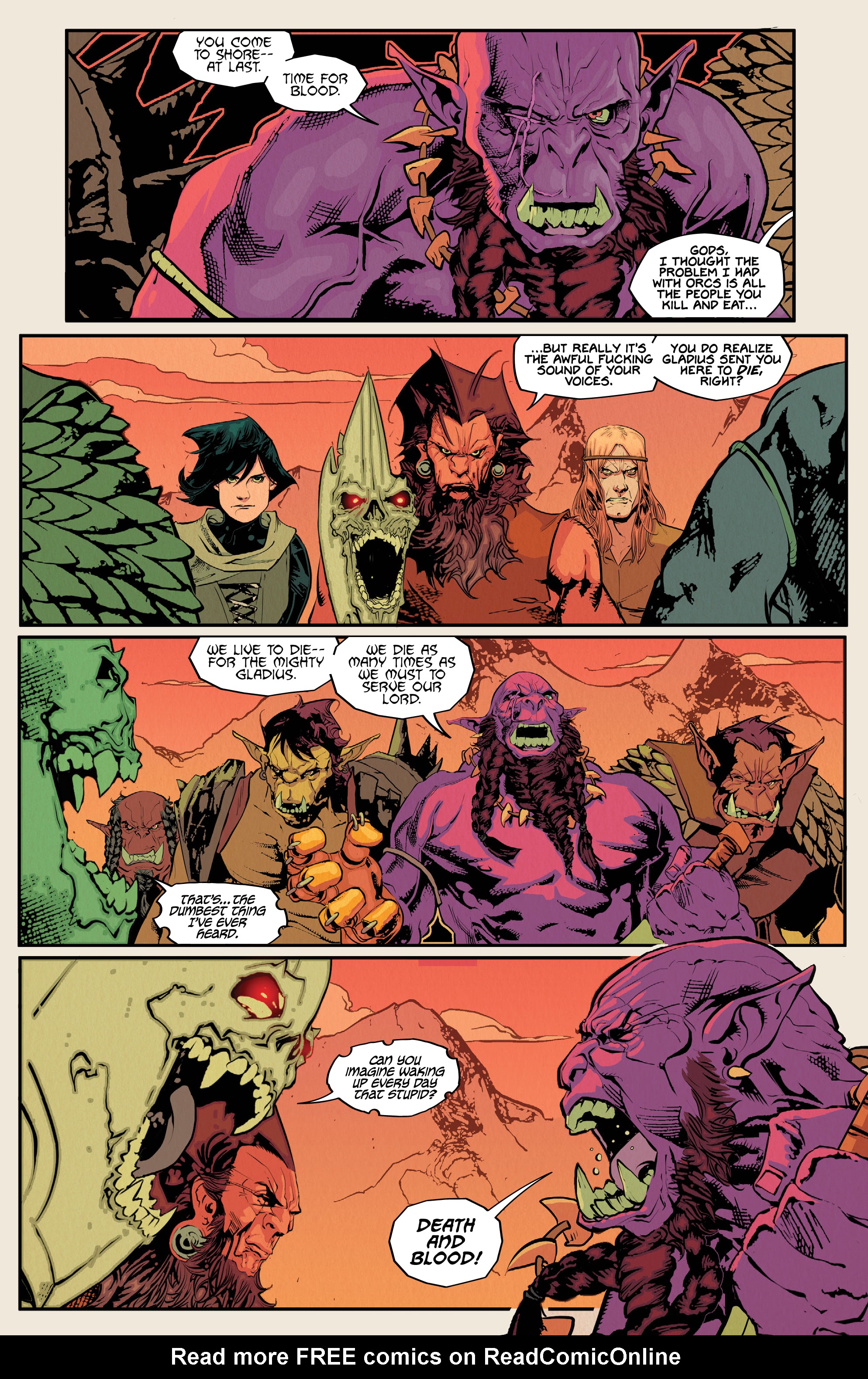 Read online Barbaric: Axe to Grind comic -  Issue #2 - 3