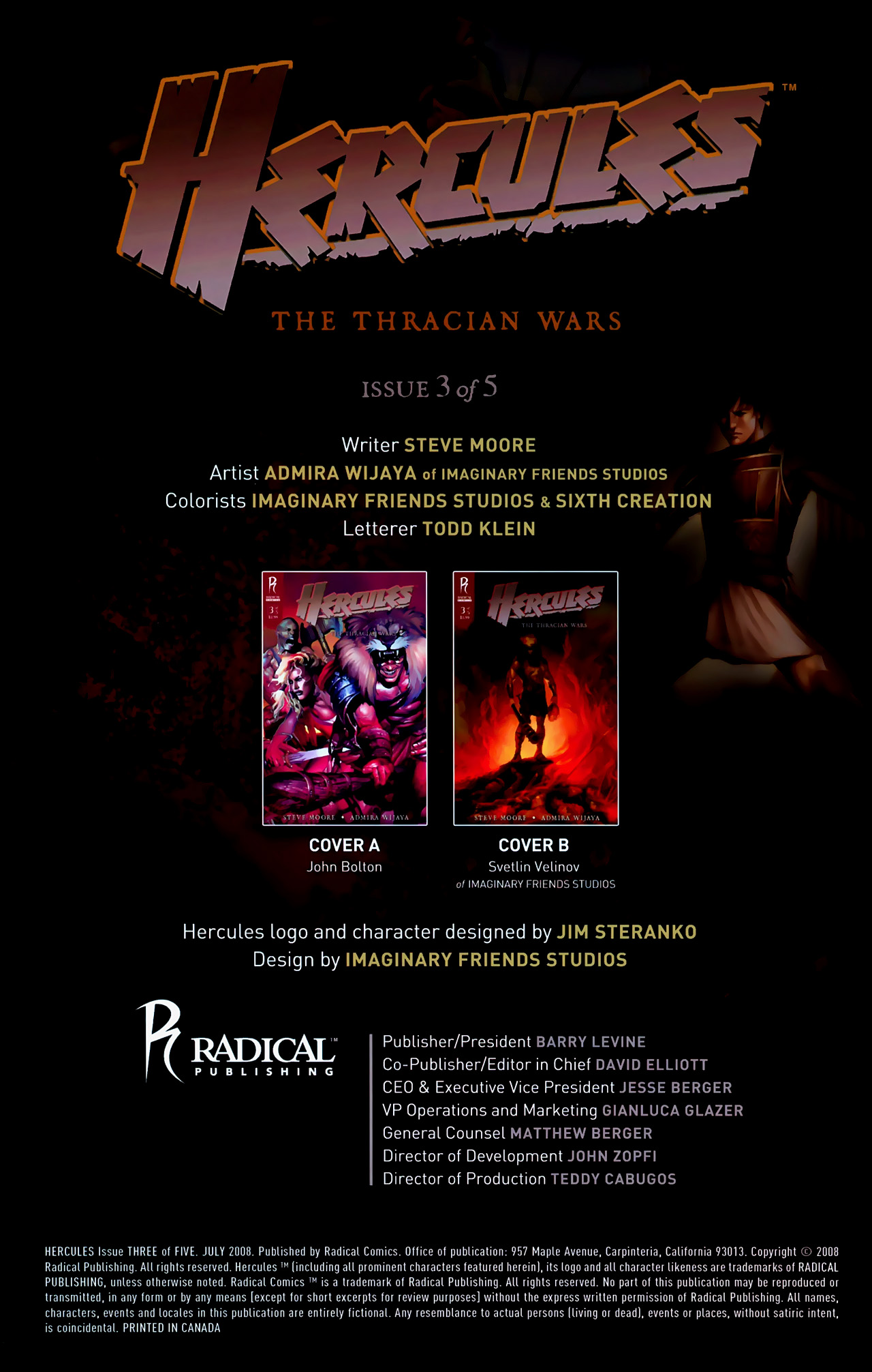 Read online Hercules (2008) comic -  Issue #3 - 2