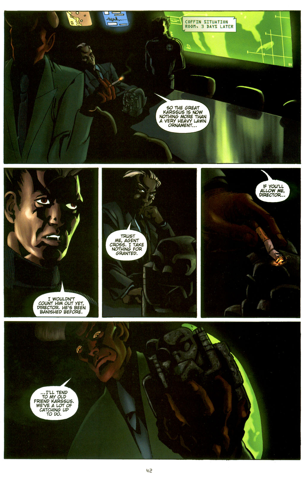 Read online CVO: Covert Vampiric Operations comic -  Issue # Full - 44