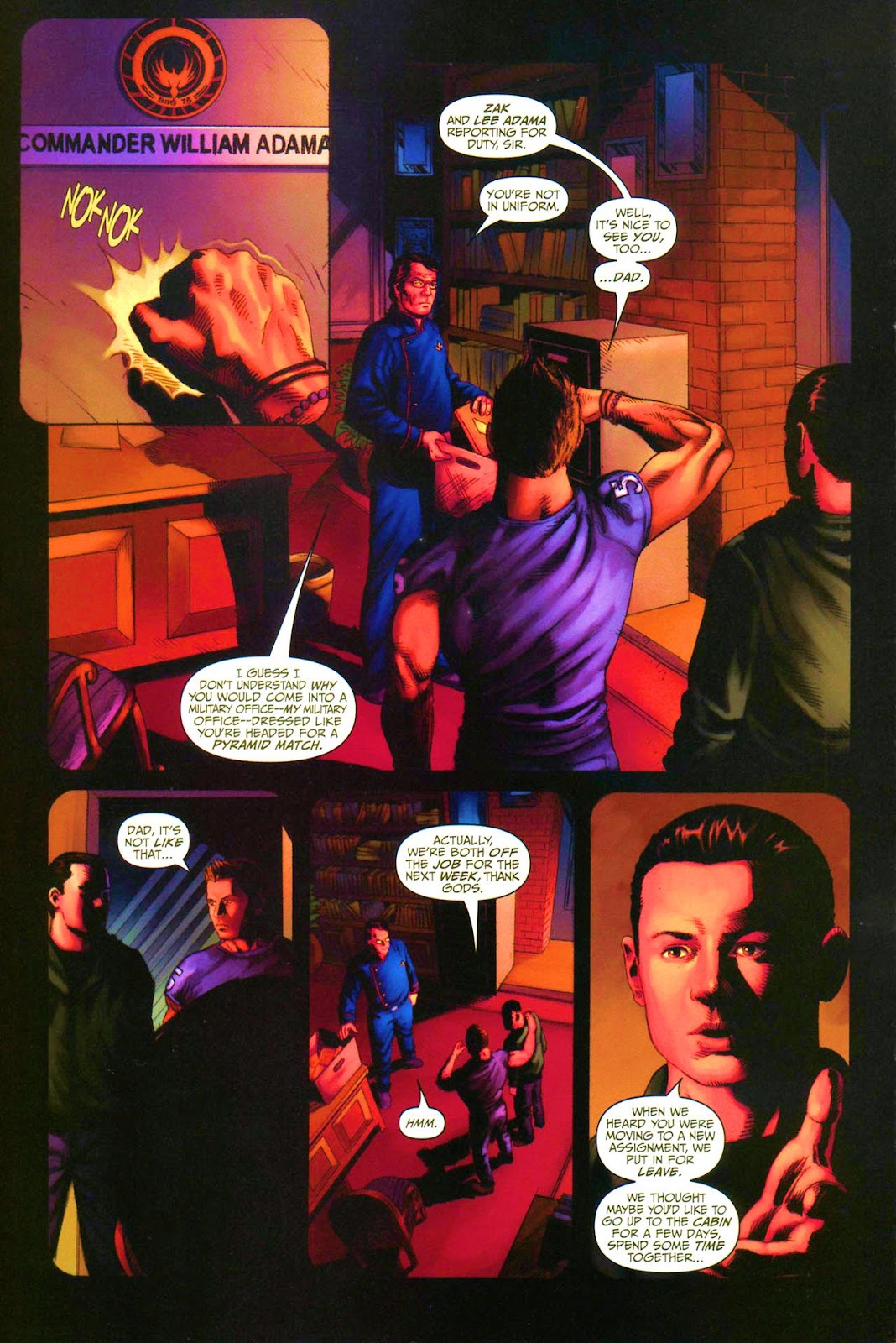 Battlestar Galactica: Season Zero issue 2 - Page 8