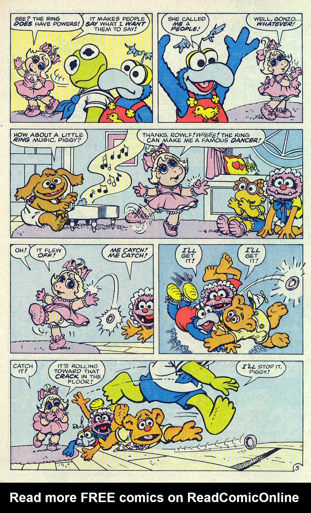 Read online Muppet Babies comic -  Issue #5 - 5