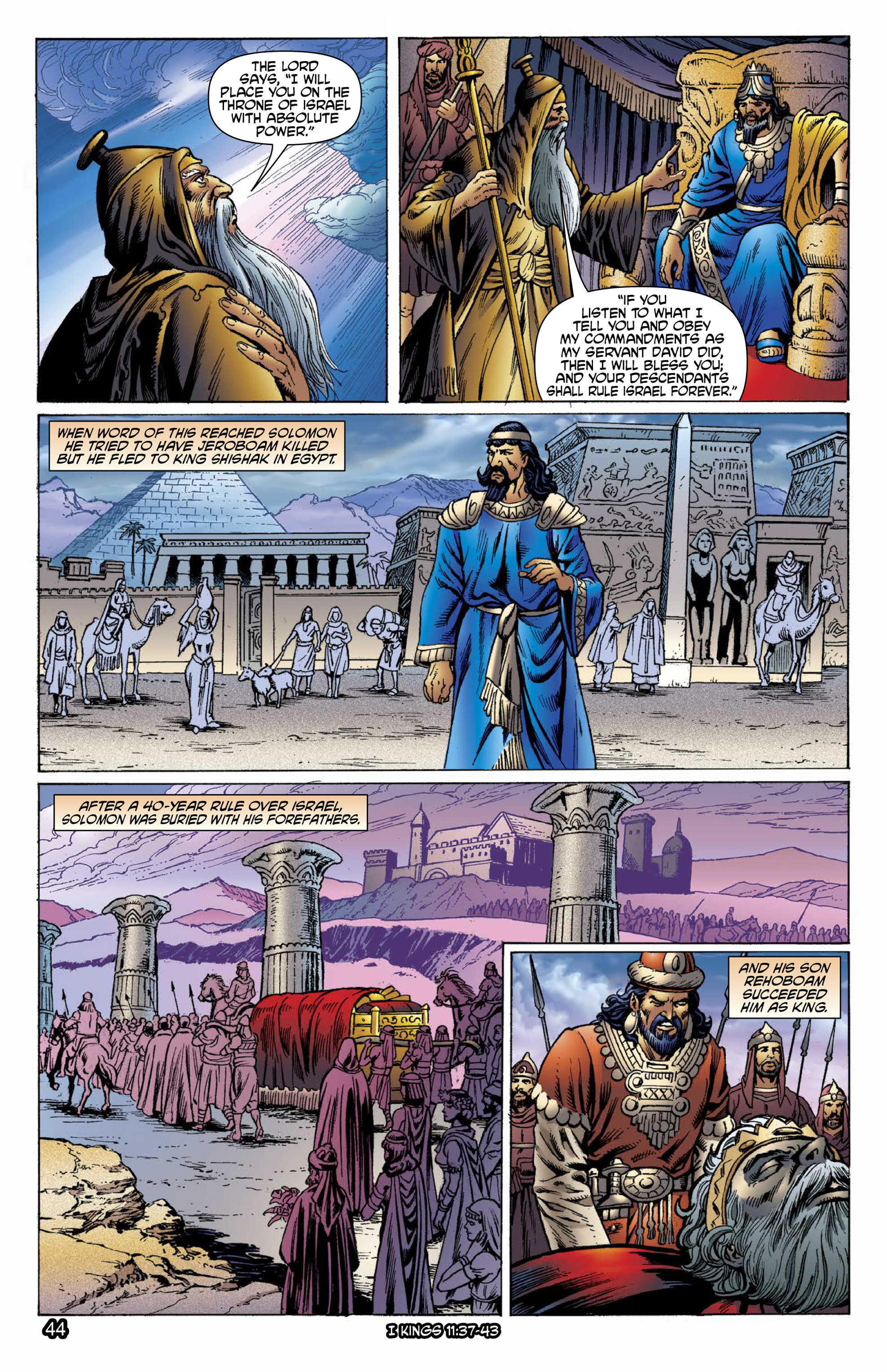 Read online The Kingstone Bible comic -  Issue #6 - 47