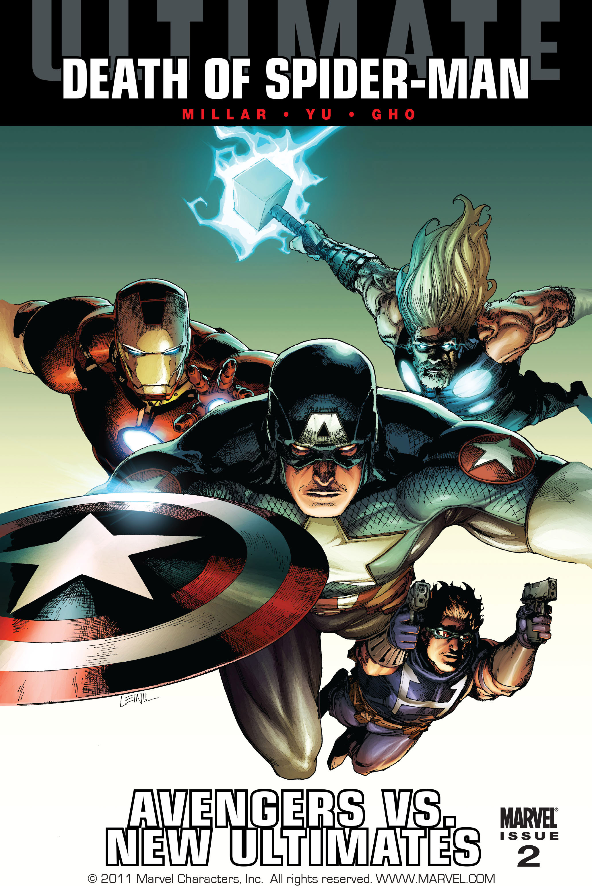 Read online Ultimate Avengers vs. New Ultimates comic -  Issue #2 - 1