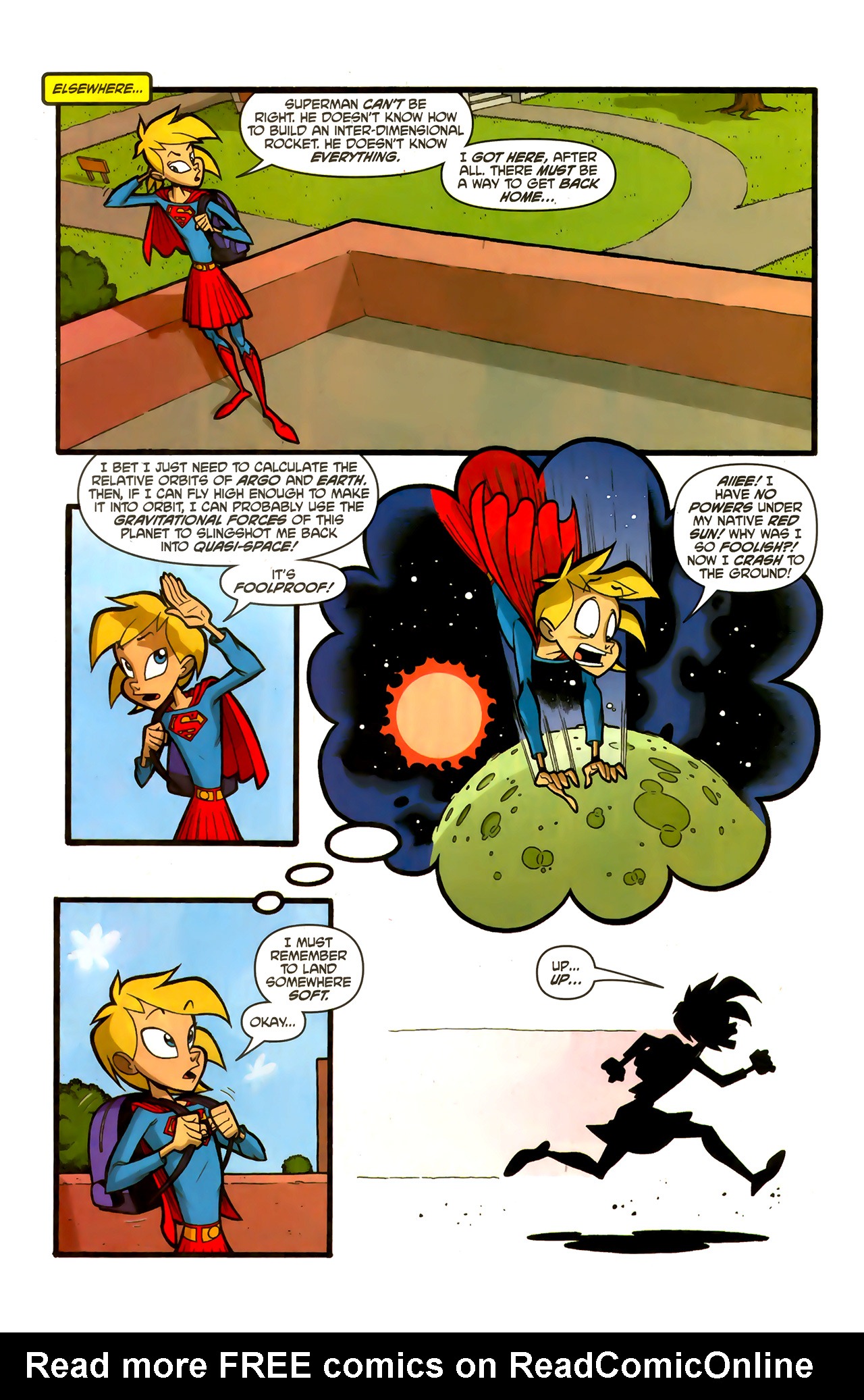 Read online Supergirl: Cosmic Adventures in the 8th Grade comic -  Issue #1 - 19