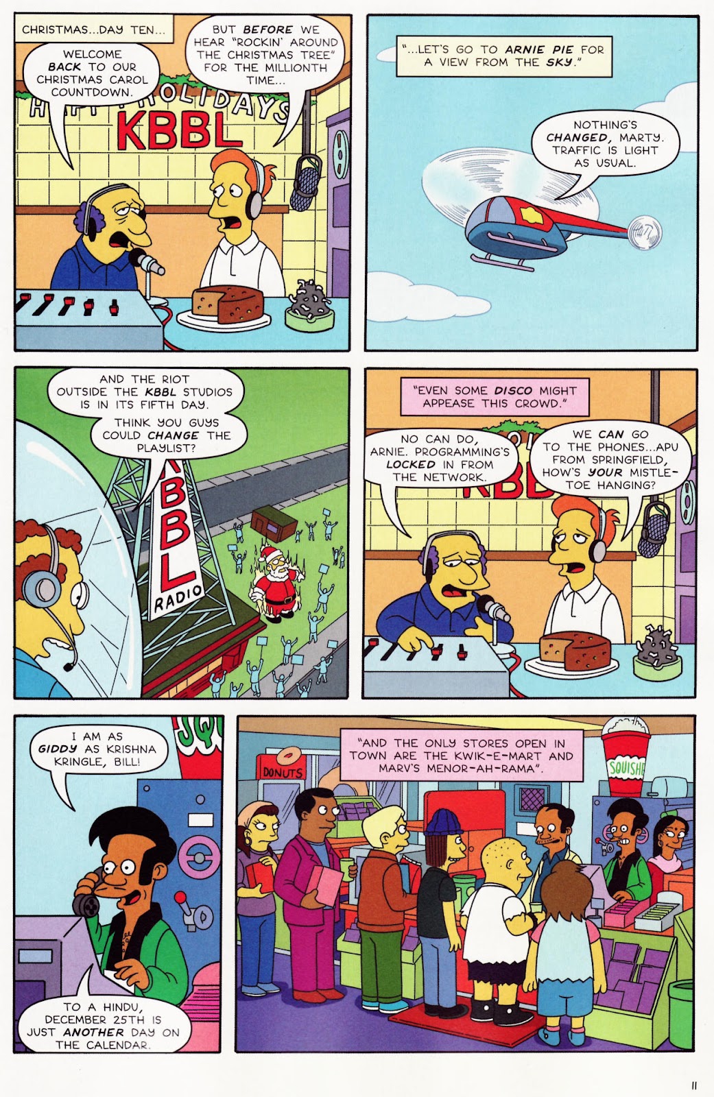 Read online The Simpsons Winter Wingding comic -  Issue #2 - 13
