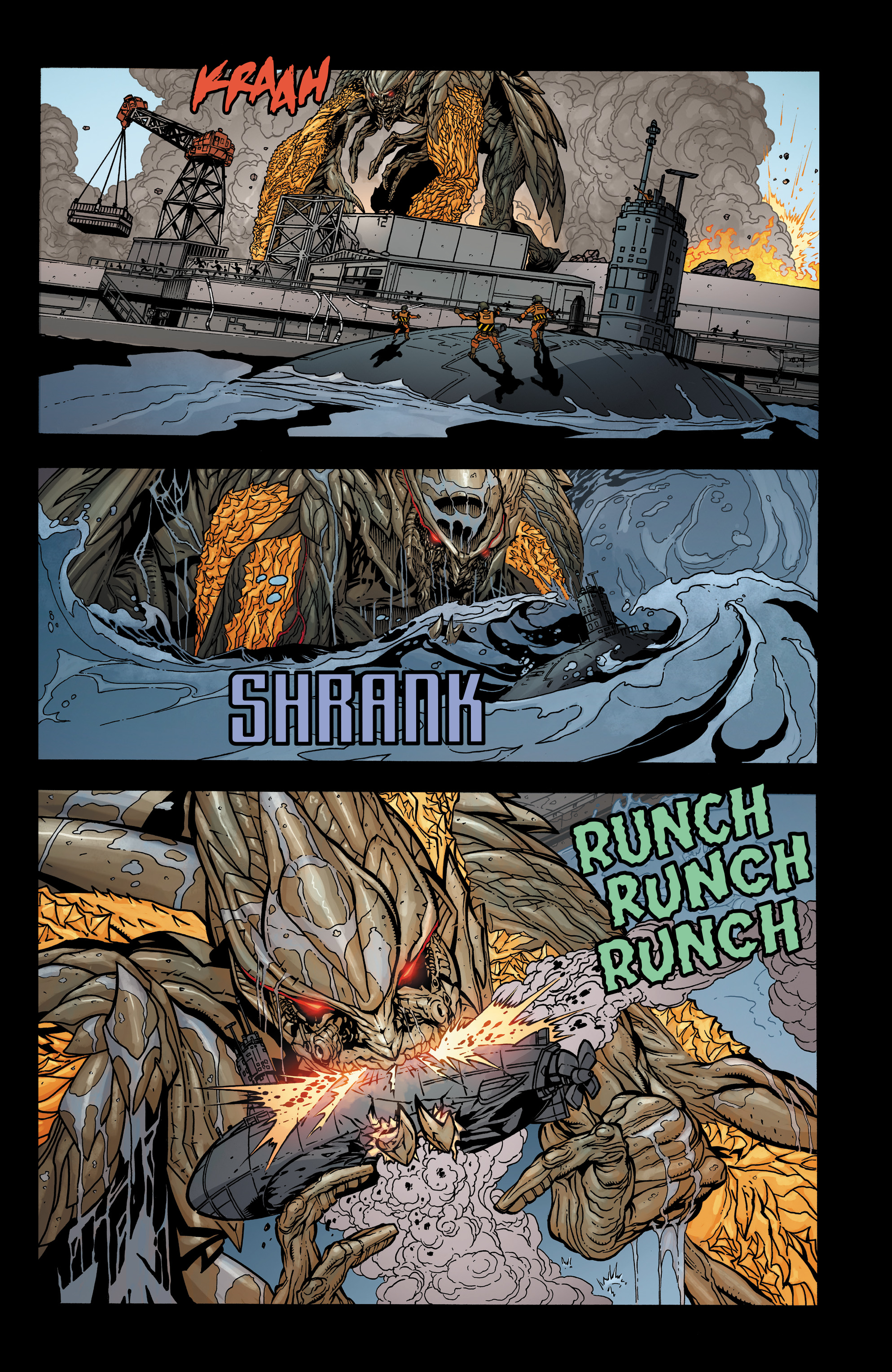 Read online Godzilla: Aftershock comic -  Issue # TPB - 11