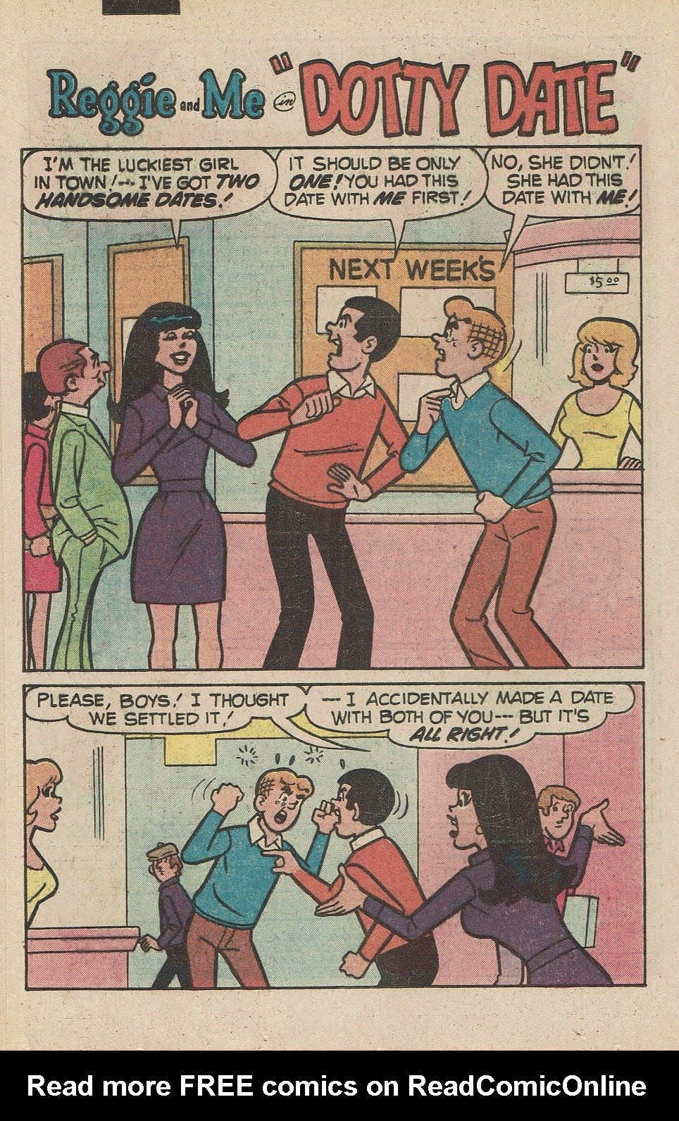 Read online Reggie and Me (1966) comic -  Issue #121 - 20