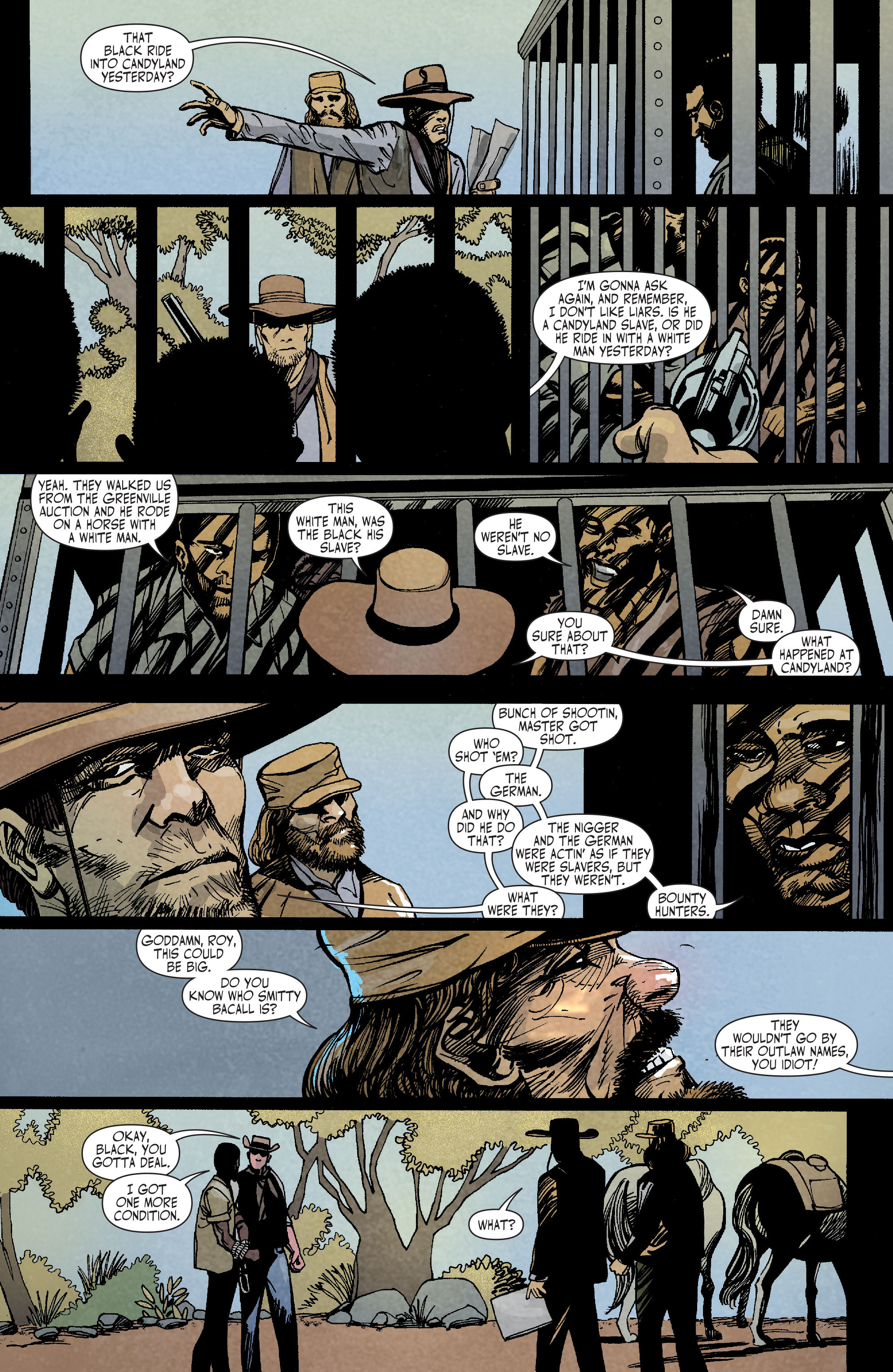 Read online Django Unchained comic -  Issue #6 - 36
