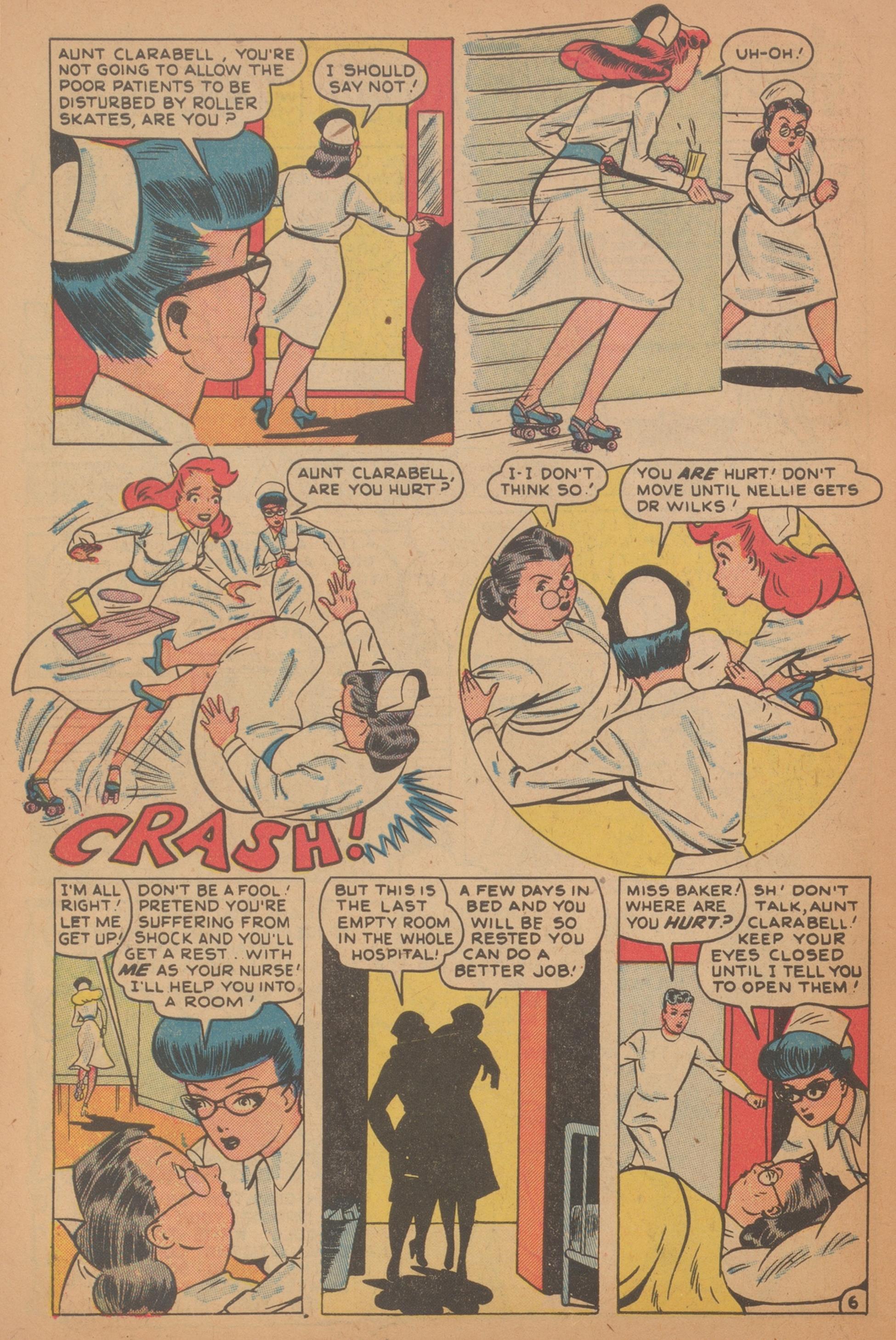 Read online Nellie The Nurse (1945) comic -  Issue #26 - 30