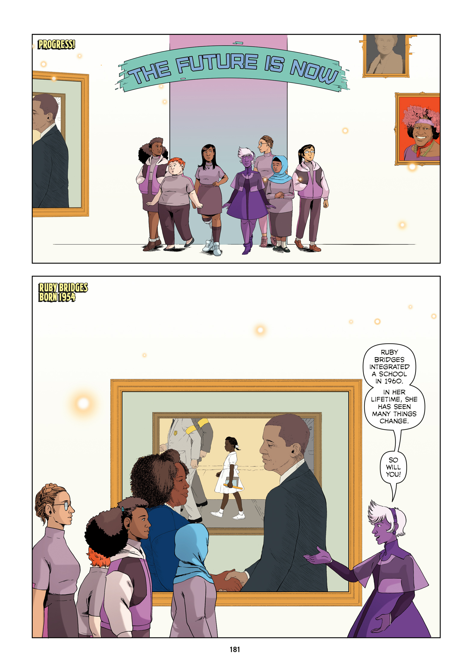 Read online Amazons, Abolitionists, and Activists: A Graphic History of Women's Fight for Their Rights comic -  Issue # TPB (Part 2) - 59