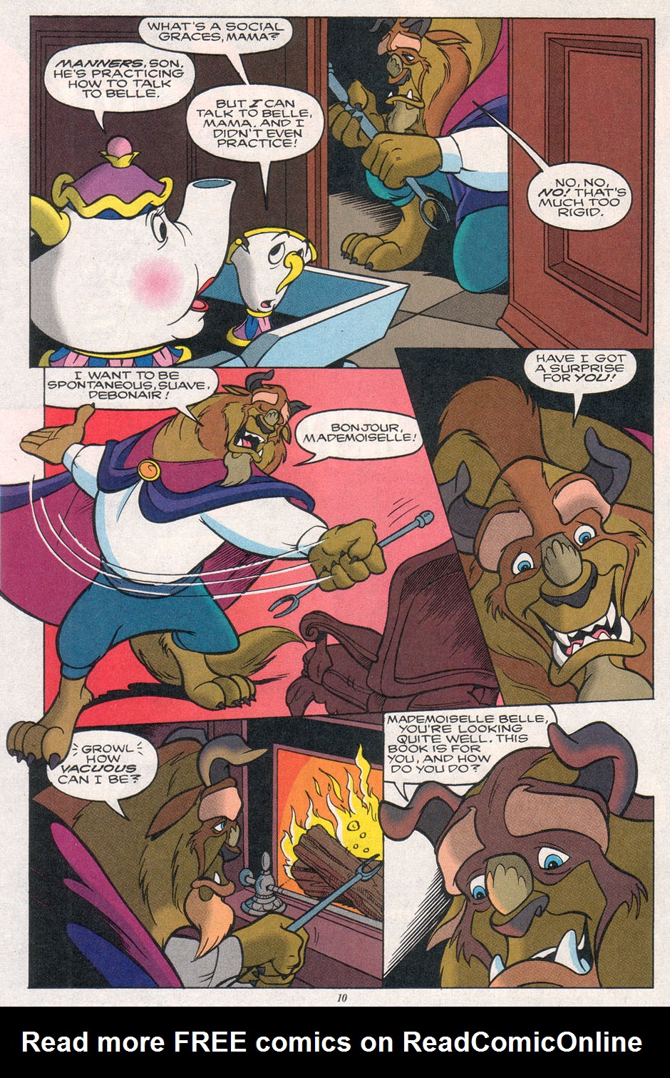 Read online Disney's Beauty and the Beast comic -  Issue #12 - 11