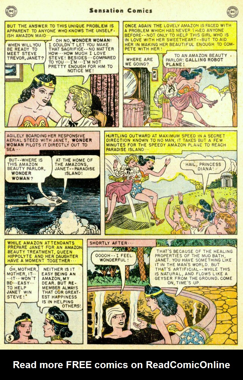 Read online Sensation (Mystery) Comics comic -  Issue #98 - 7