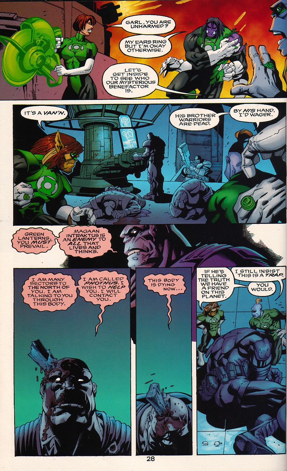 Read online Green Lantern: The New Corps comic -  Issue #2 - 30