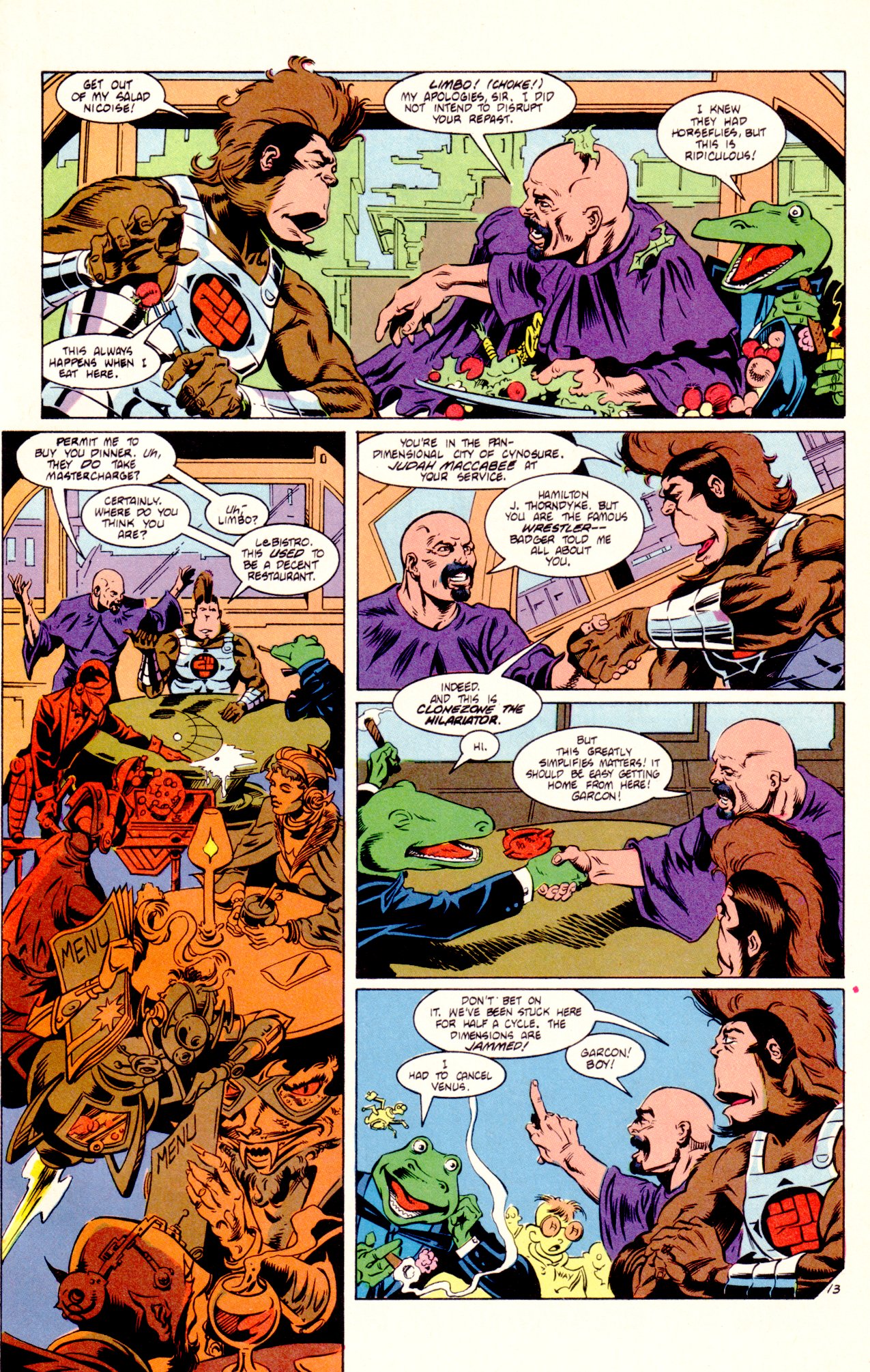 Read online The Badger comic -  Issue #13 - 15