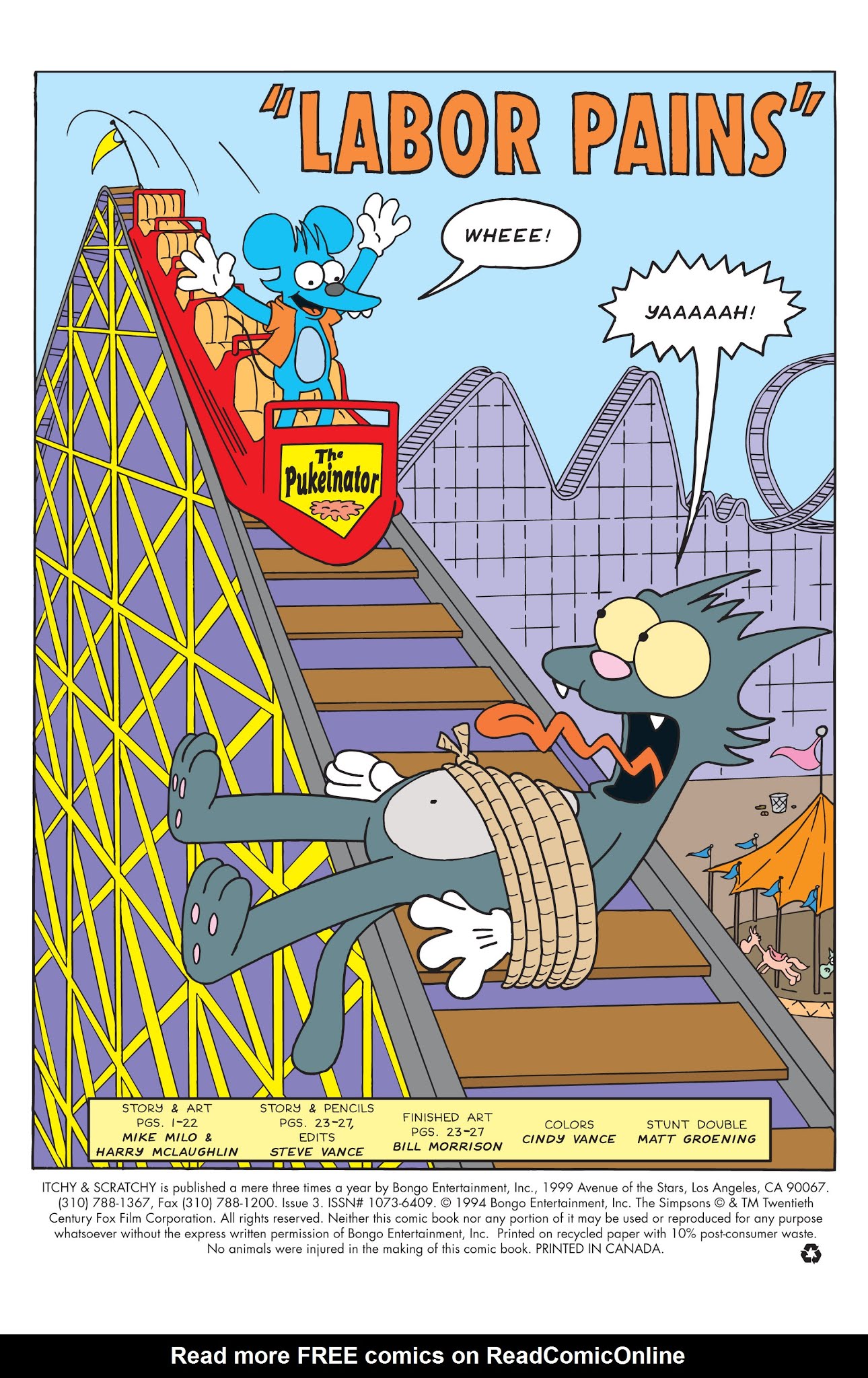 Read online Itchy & Scratchy Comics comic -  Issue #3 - 2