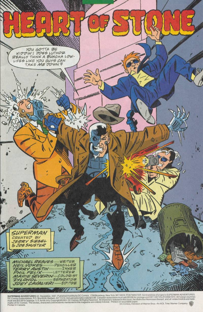 Superman Adventures Issue #62 #65 - English 2