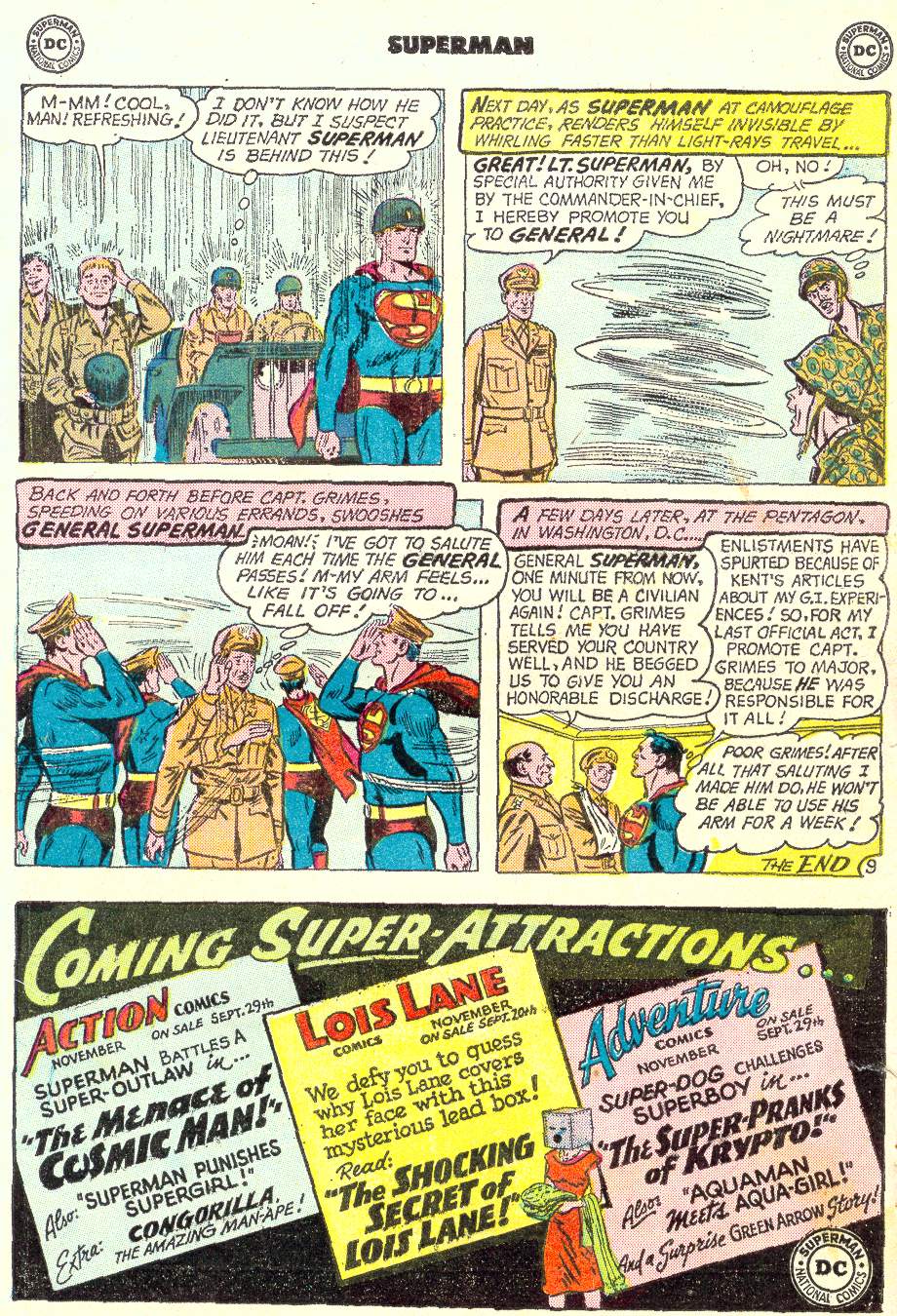 Read online Superman (1939) comic -  Issue #133 - 32