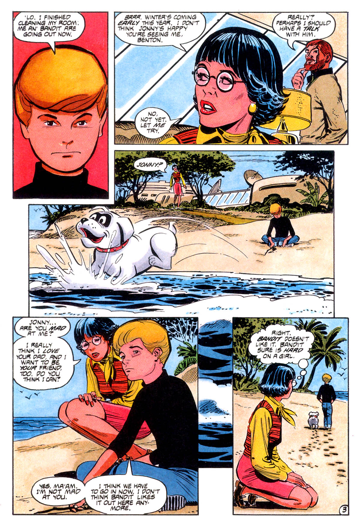 Read online Jonny Quest comic -  Issue #12 - 6